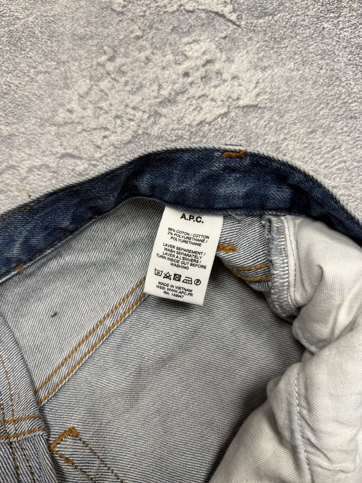 A.P.C. APC Jeans Size US 31 - 9 Thumbnail
