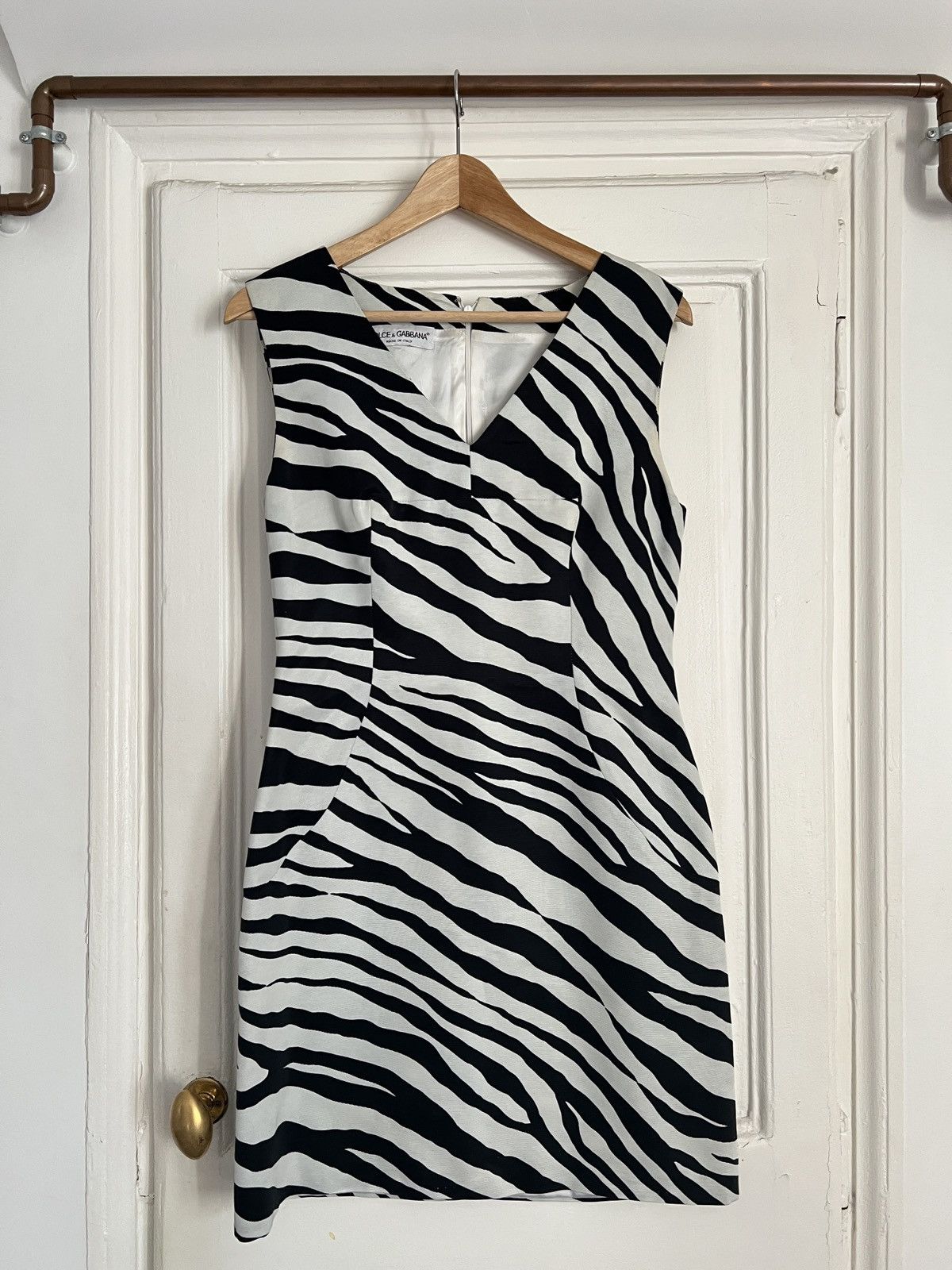 Dolce & Gabbana Zebra dress D&G in cotton size M Size S / US 4 / IT 40 - 13 Thumbnail