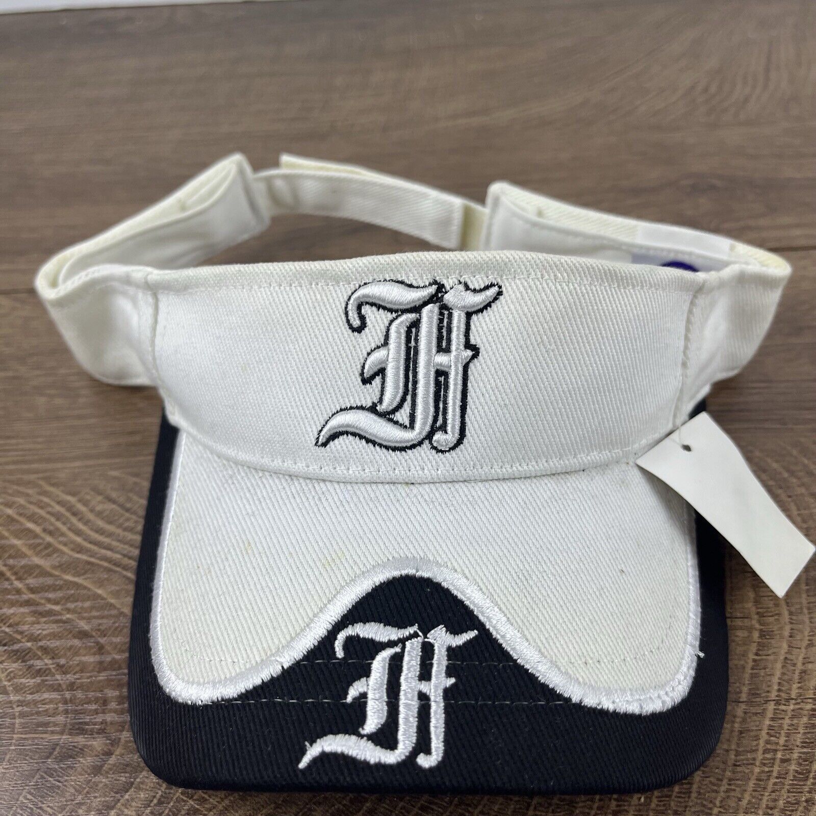Other Houston Visor Hat White Cap Houston Hat Adjustable Hat White Size ONE SIZE - 5 Thumbnail