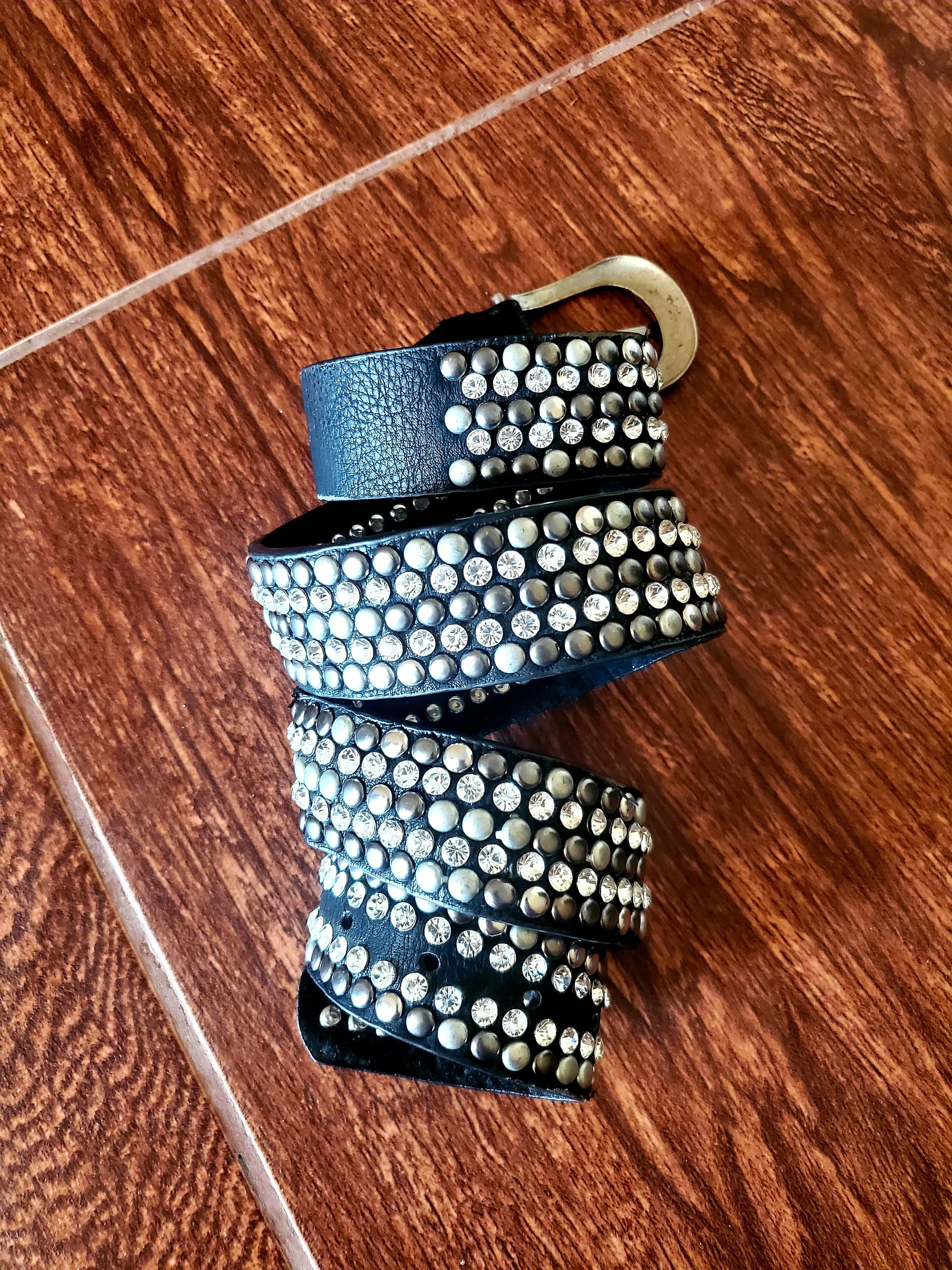 Hysteric Glamour × Vintage Vintage Leather Belt Y2K Bb Simon Style Size ONE SIZE - 2 Thumbnail