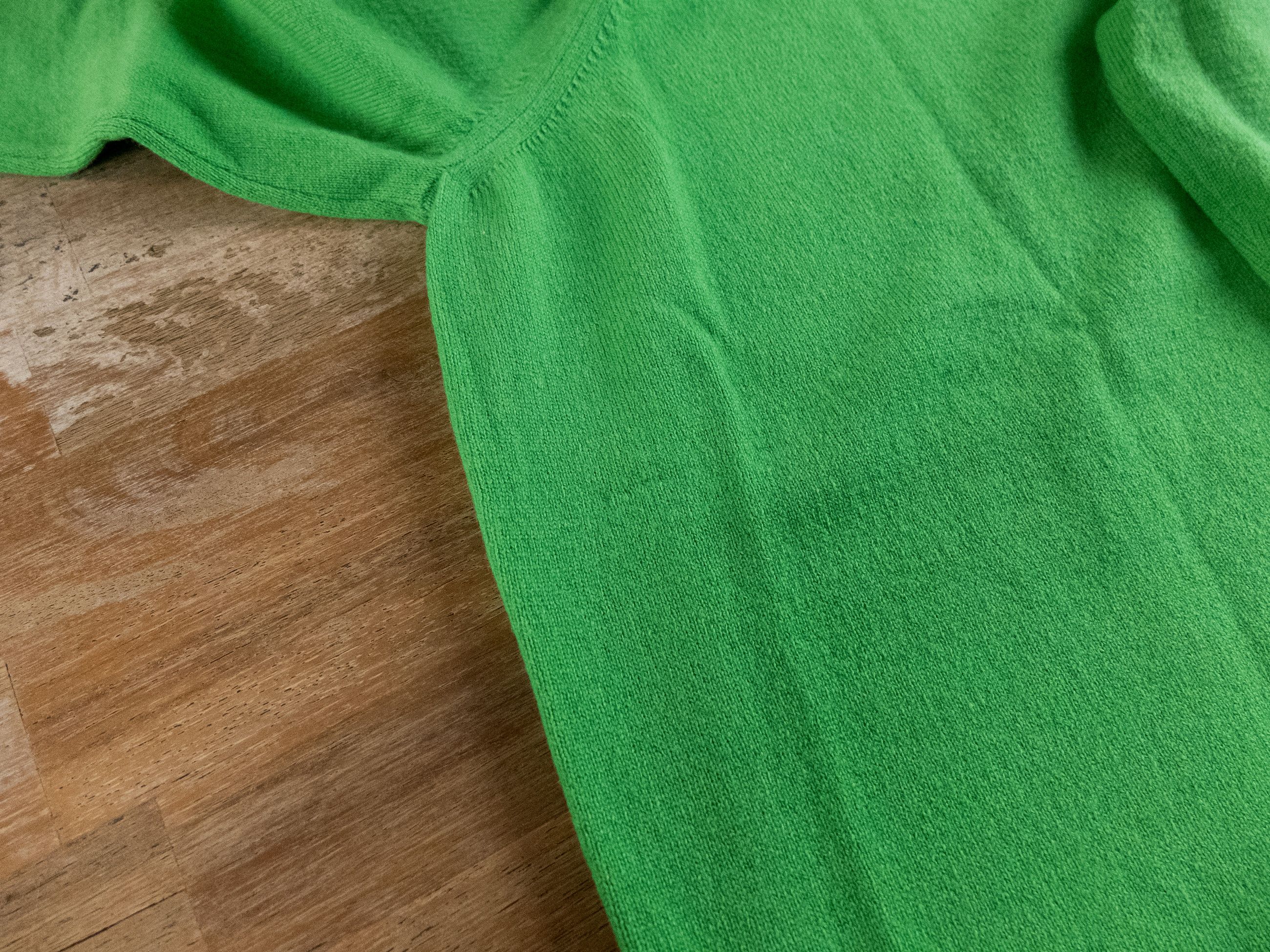 Gran Sasso GRAN SASSO green crewneck wool cashmere sweater Size 3XL Size US XXL / EU 58 / 5 - 9 Thumbnail