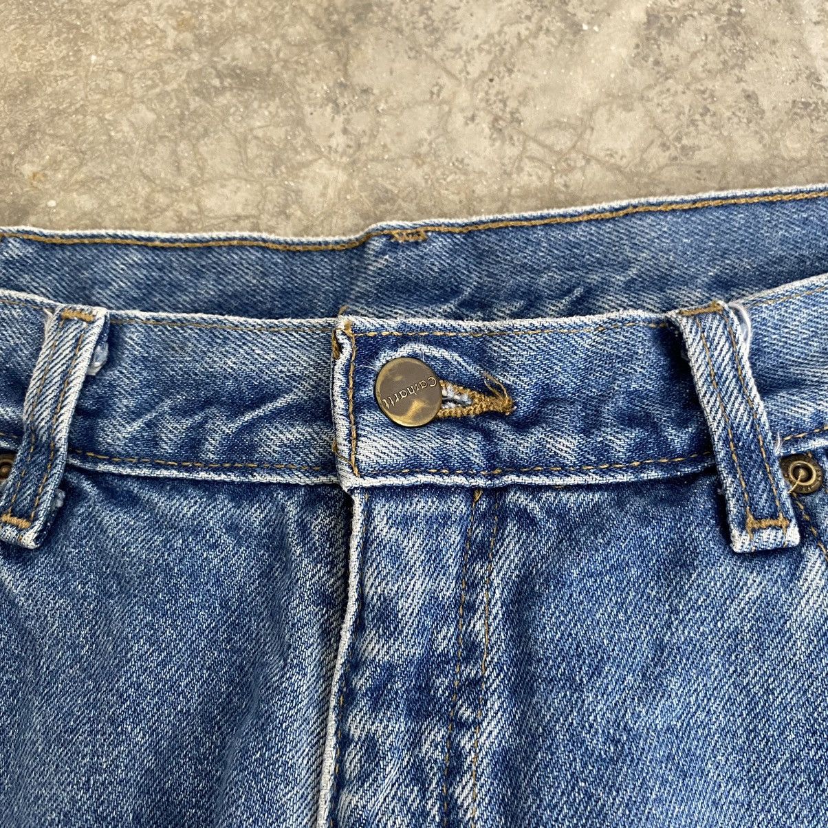 Carhartt Vintage Carhartt Blanket Lined Relaxed Fit Denim Jeans Size US 35 - 15 Thumbnail
