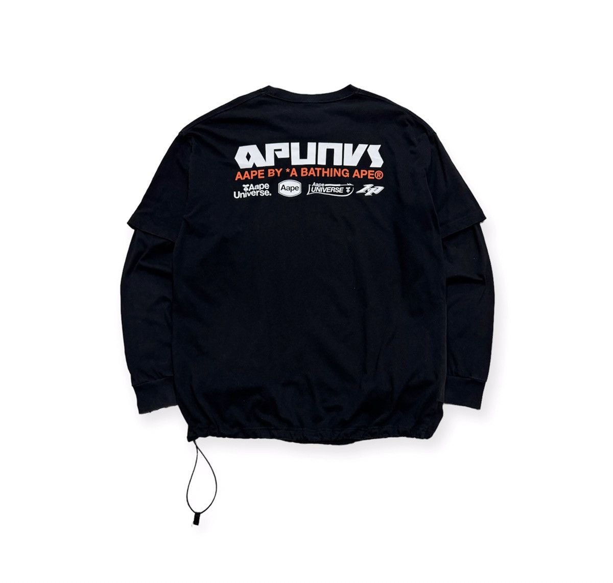 Aape Crewneck Cargo LS T-Shirt Size US XL / EU 56 / 4 - 2 Thumbnail