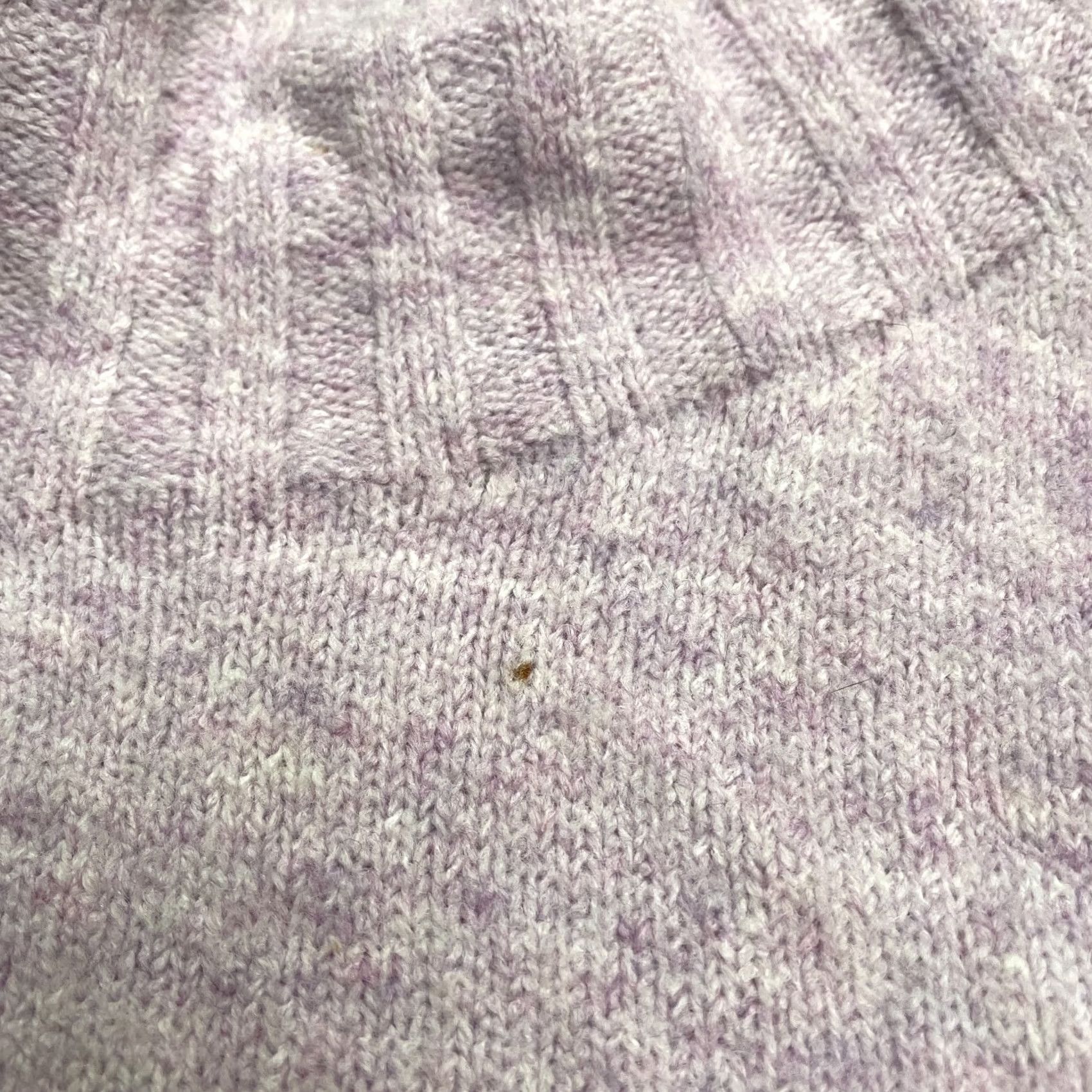 J.Crew J.Crew Pullover Sweater Women Small Purple Mock Neck Wool Blend Casual Knit Sweatshirt Size S / US 4 / IT 40 - 6 Thumbnail