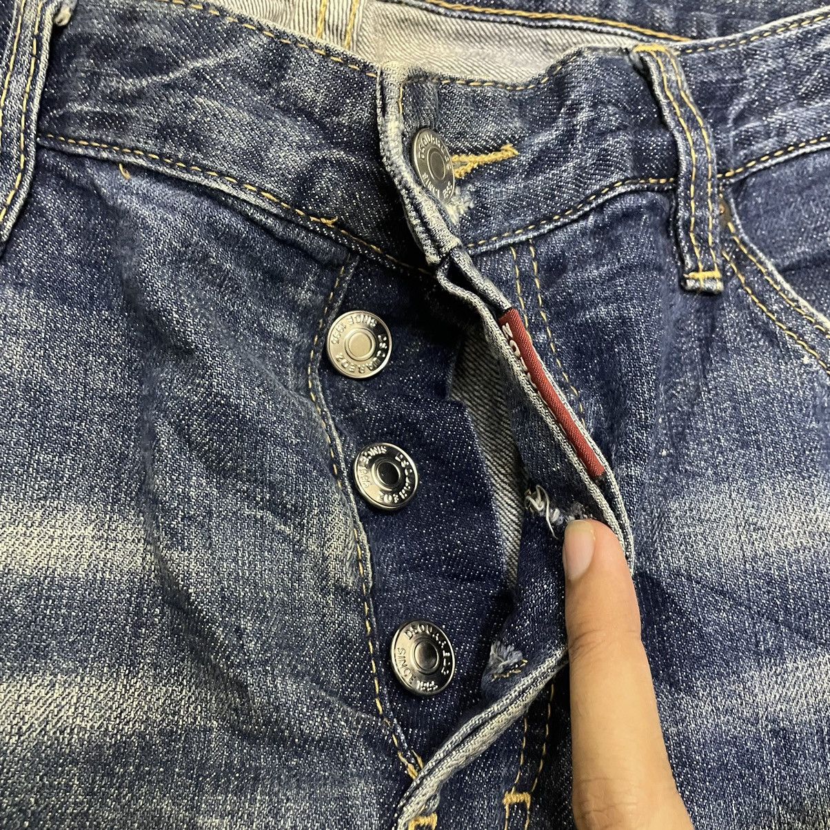 Other Dsquared2 Distressed Paint Splattered Denim Size US 36 / EU 52 - 6 Thumbnail