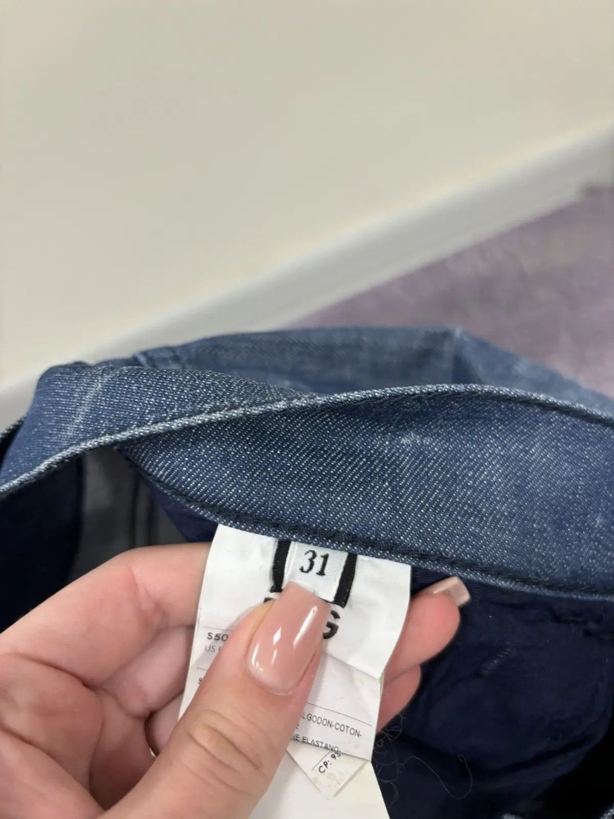 Dolce & Gabbana × Vintage Vintage Dolce & Gabbana Girly Women’s Archival Denim Jeans Size 31" - 12 Thumbnail