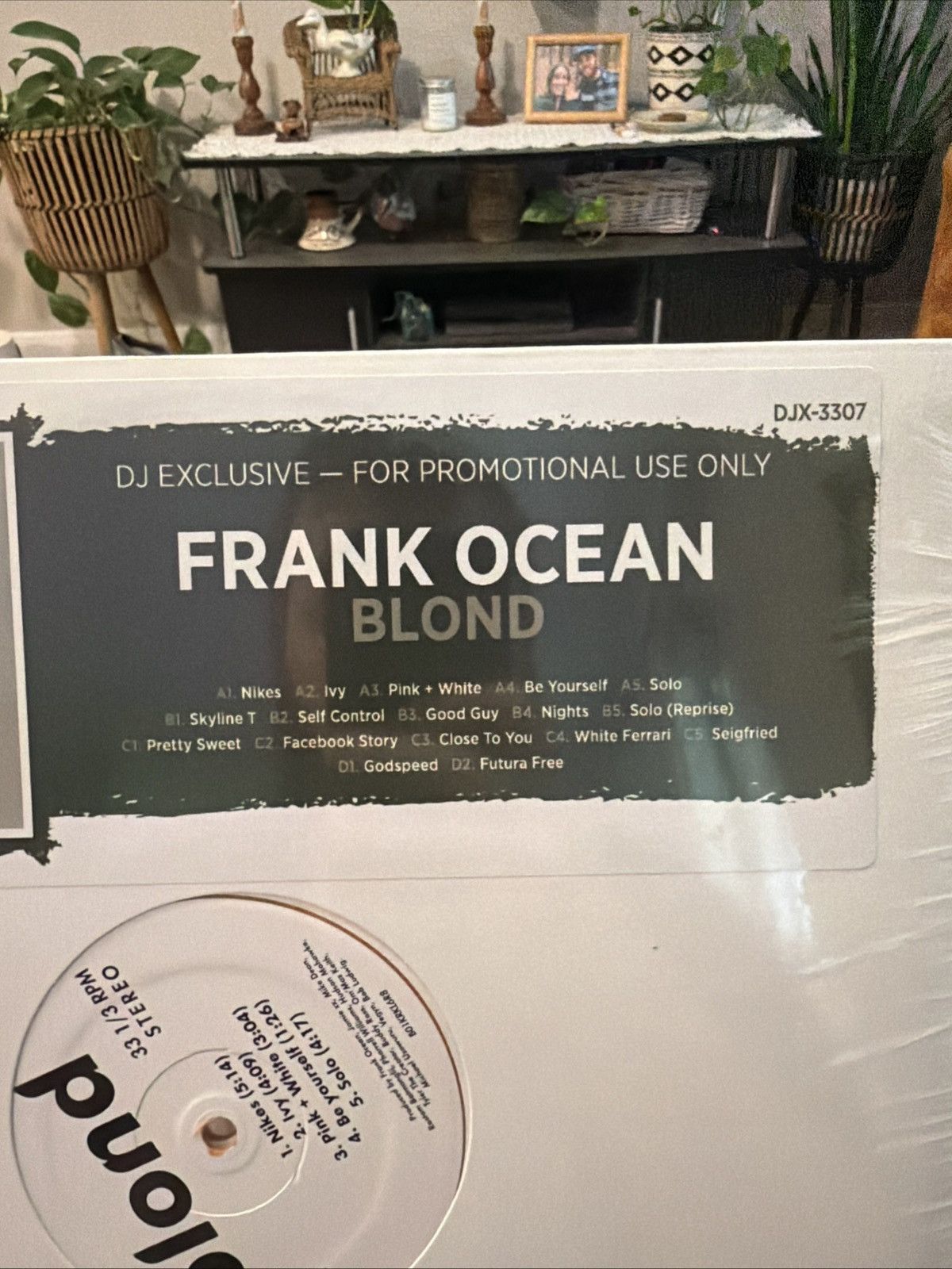 Other Blonde Frank Ocean Vinyl Promotional Use Only Size ONE SIZE - 2 Thumbnail
