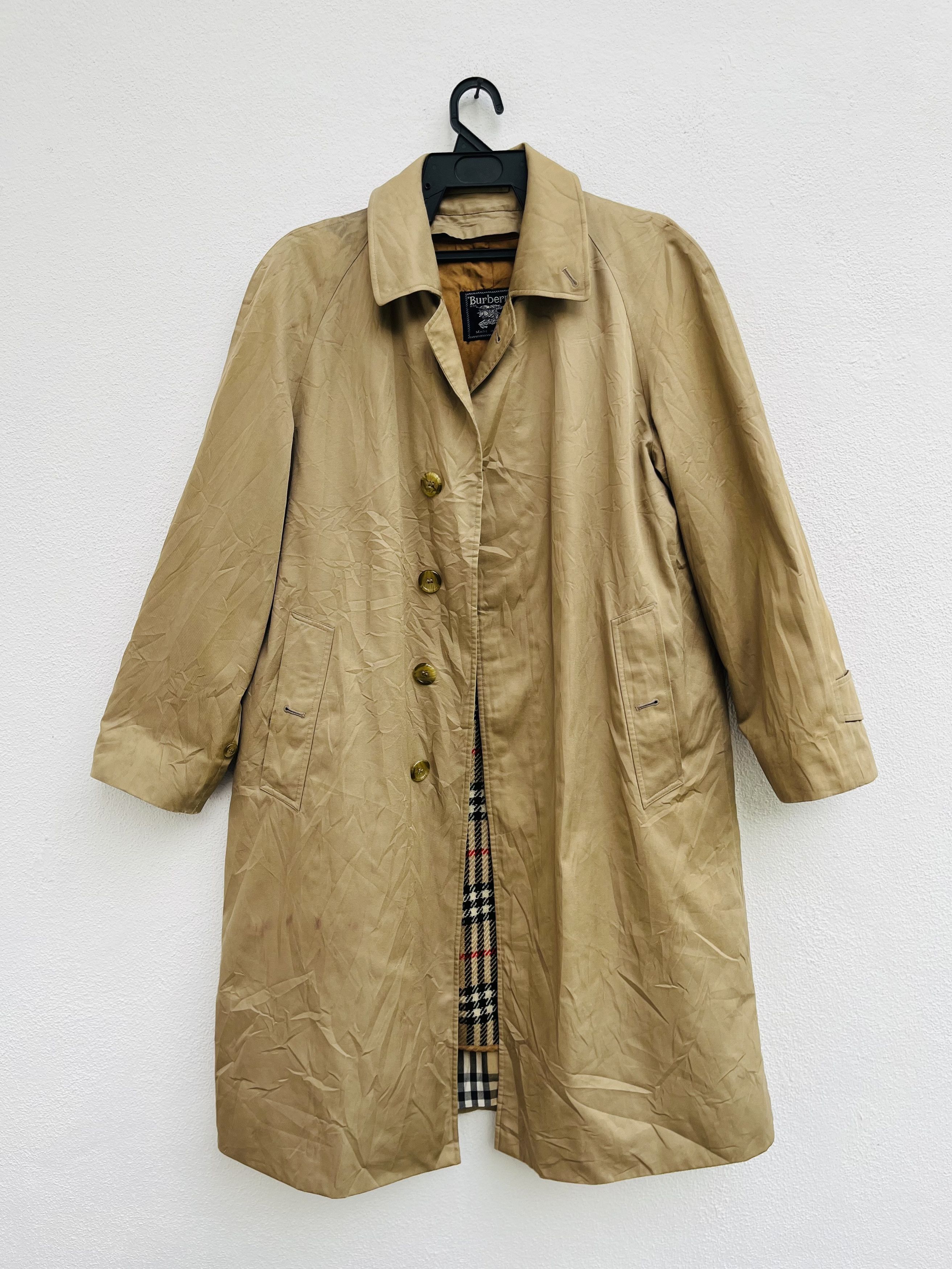 Burberry × Designer × Vintage Vintage Burberry Made In England Designer Style Size US M / EU 48-50 / 2 - 1 Thumbnail