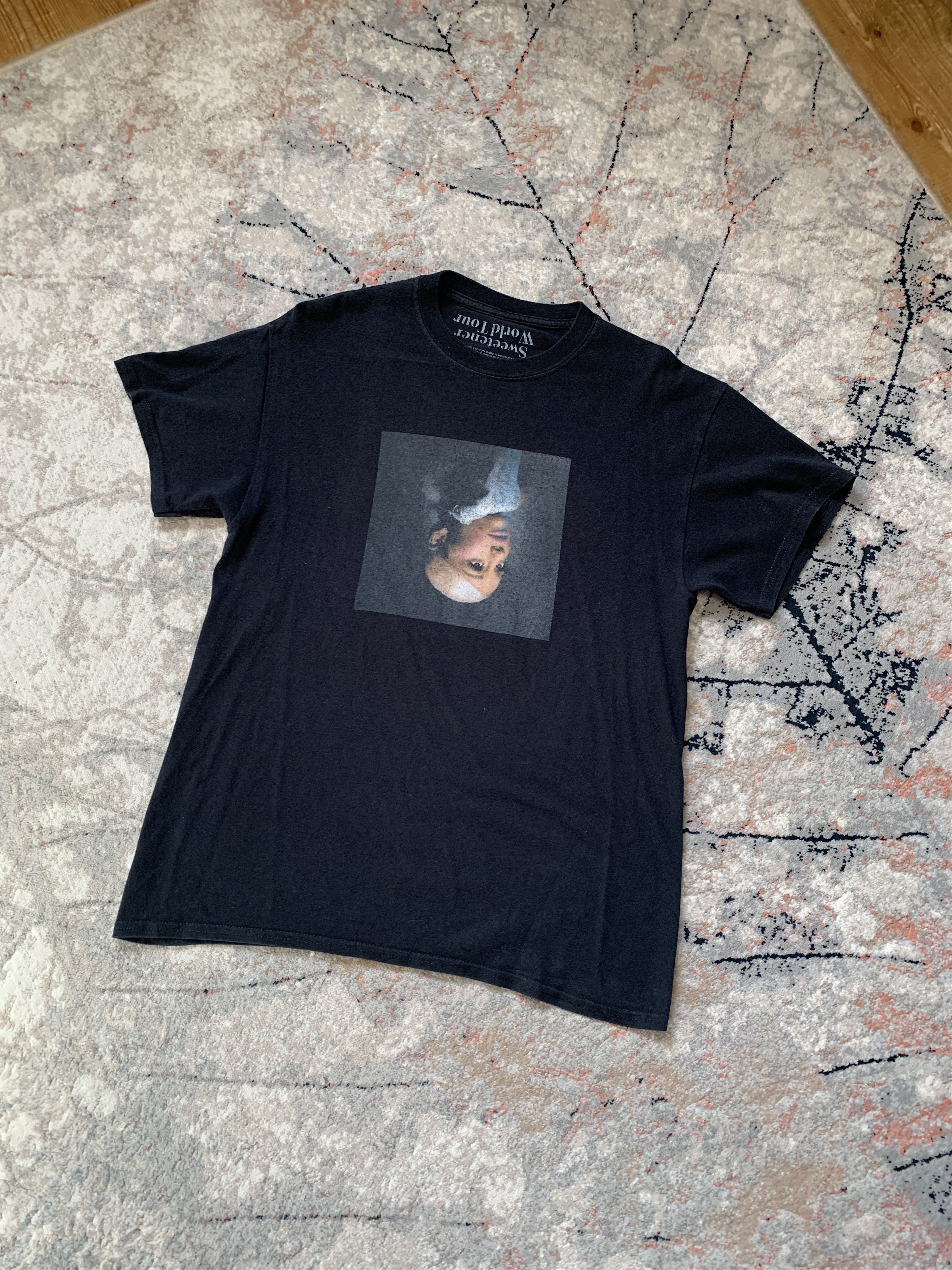 Band Tees Justice World Tour Shirt 2012 Ed Banger Records Men's