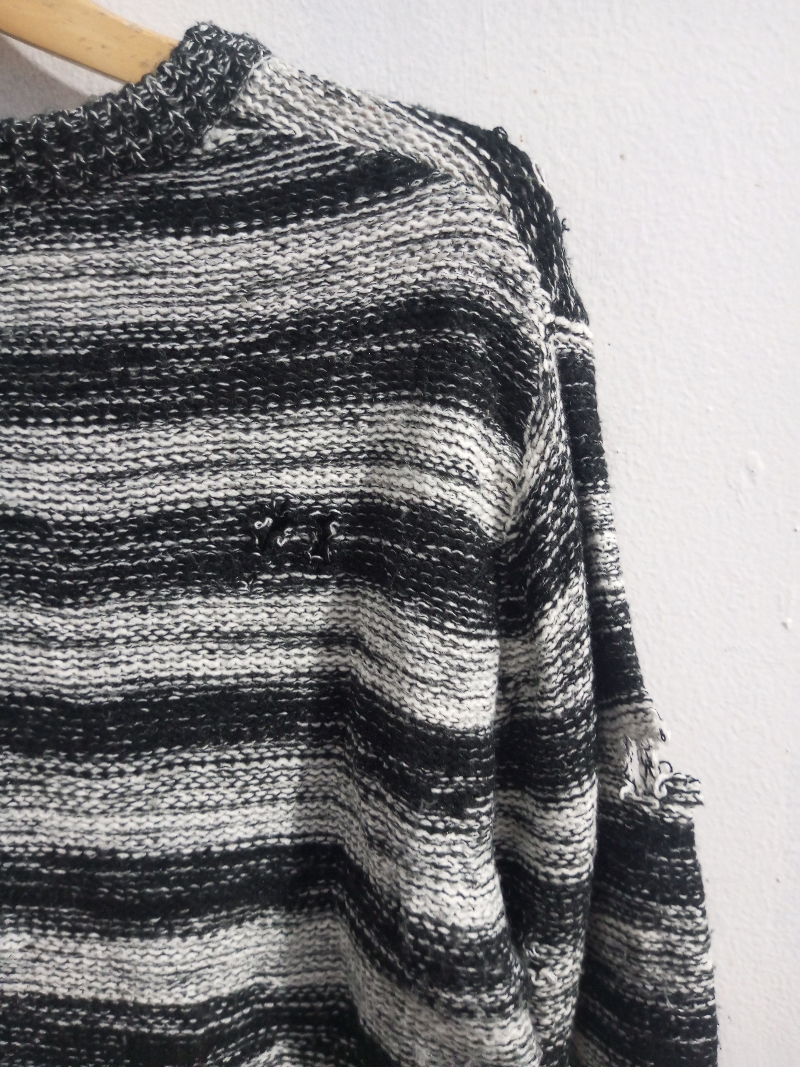 Other Vintage spinash striped distressed knitwear Size US L / EU 52-54 / 3 - 15 Thumbnail