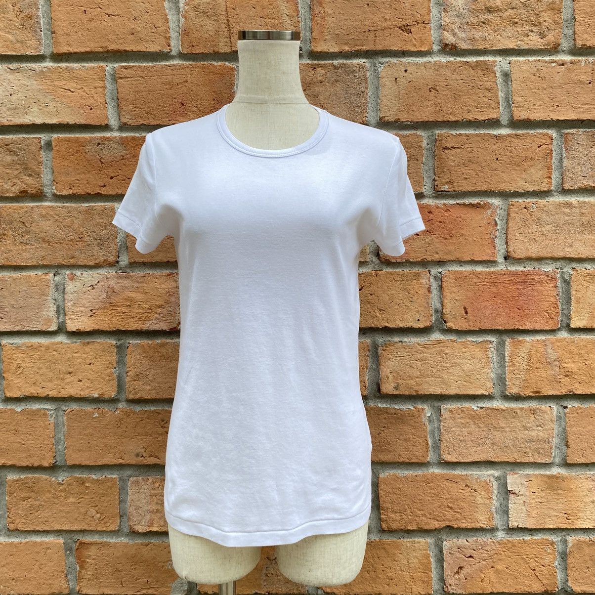 Jil Sander Jil Sander White Crew Neck Tee Size M / US 6-8 / IT 42-44 - 3 Thumbnail