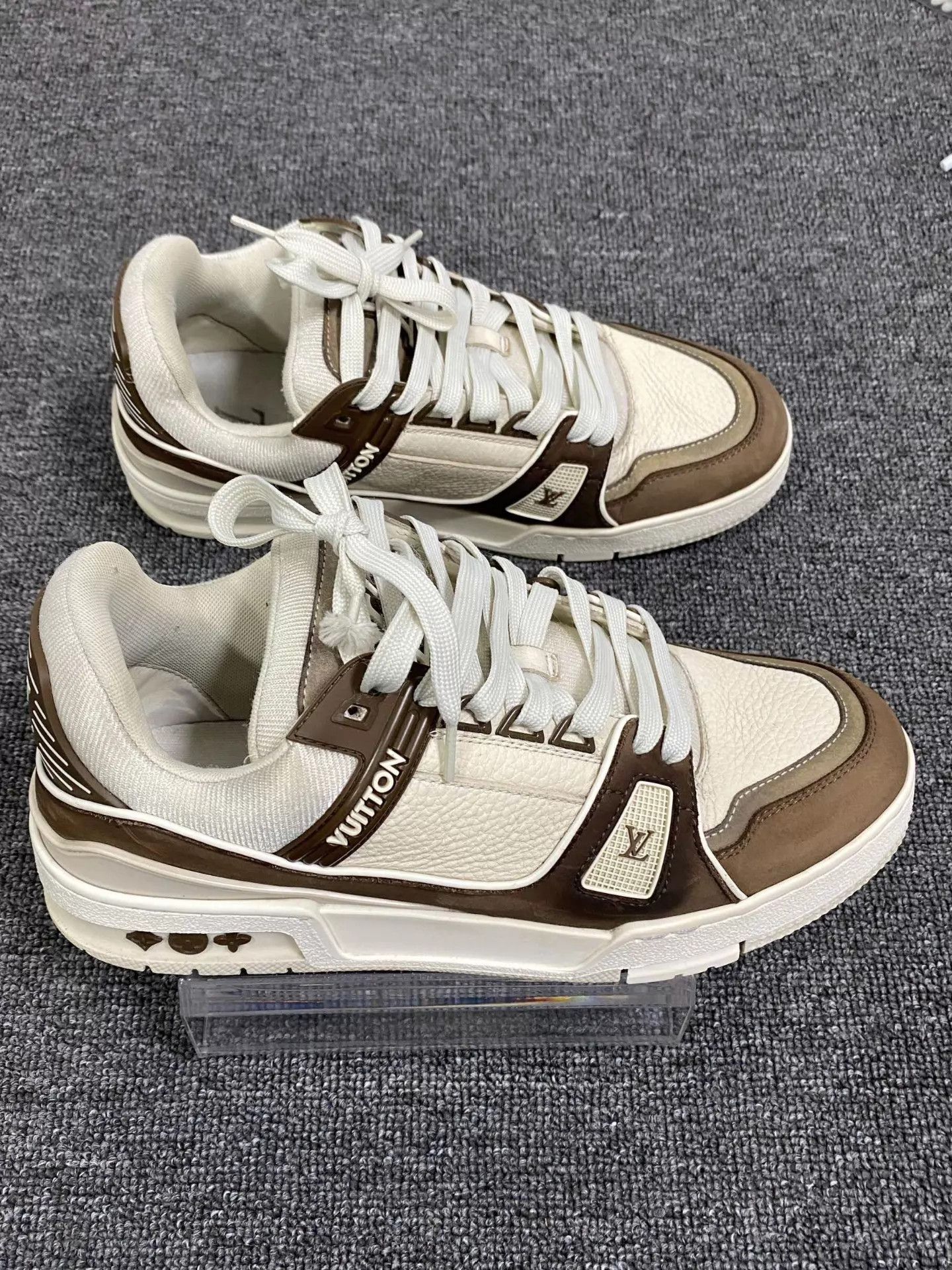 Louis Vuitton LV Mocha 98 New Trainer 40.5 Size US 7.5 / EU 40-41 - 4 Thumbnail