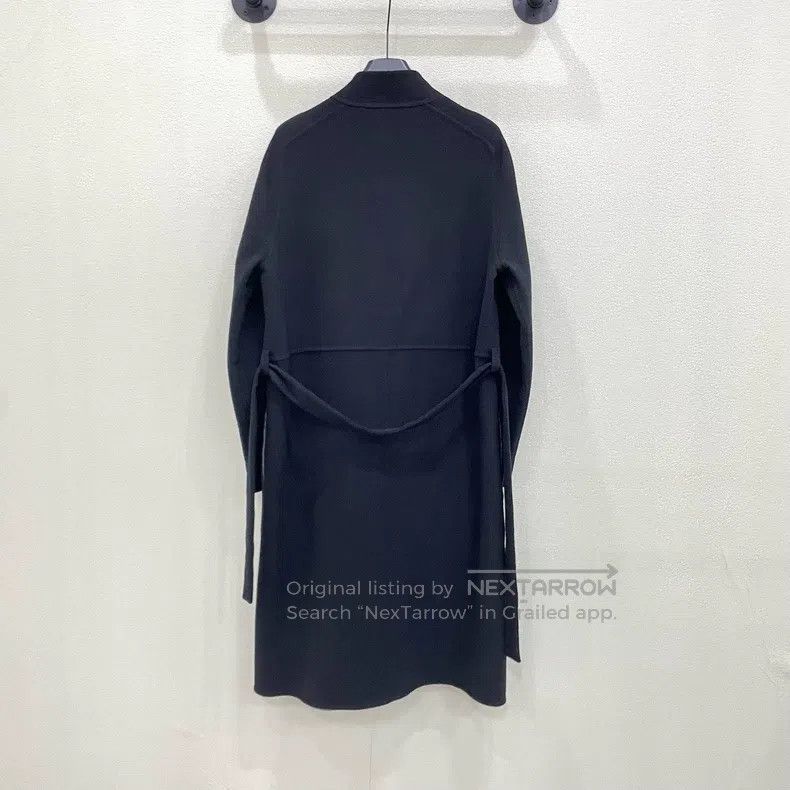 Hermes Hermes Black and Gray Dual Color Long Coat Size XS / US 0-2 / IT 36-38 - 2 Thumbnail