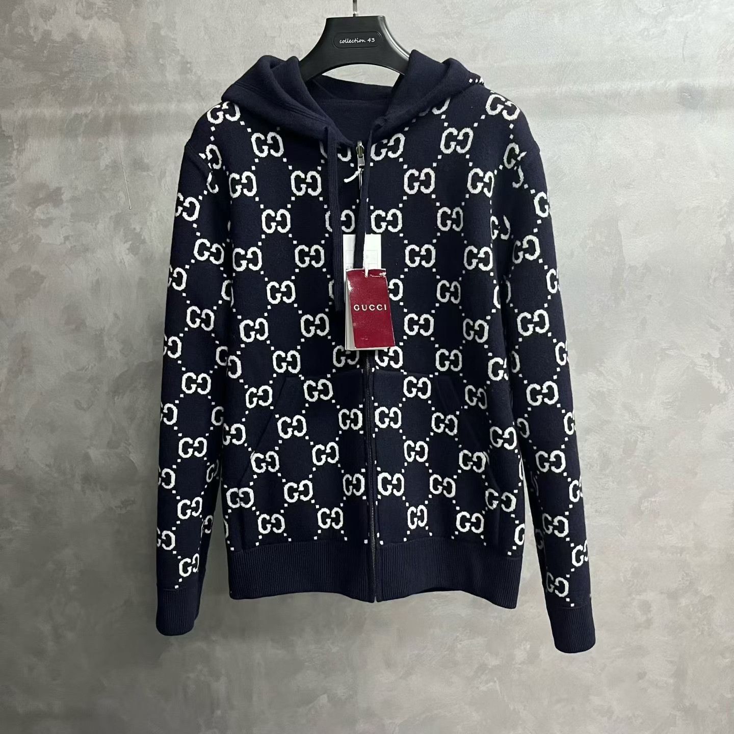 Gucci Gucci Wool Blue Light Jacket s Men Size US S / EU 44-46 / 1 - 1 Thumbnail