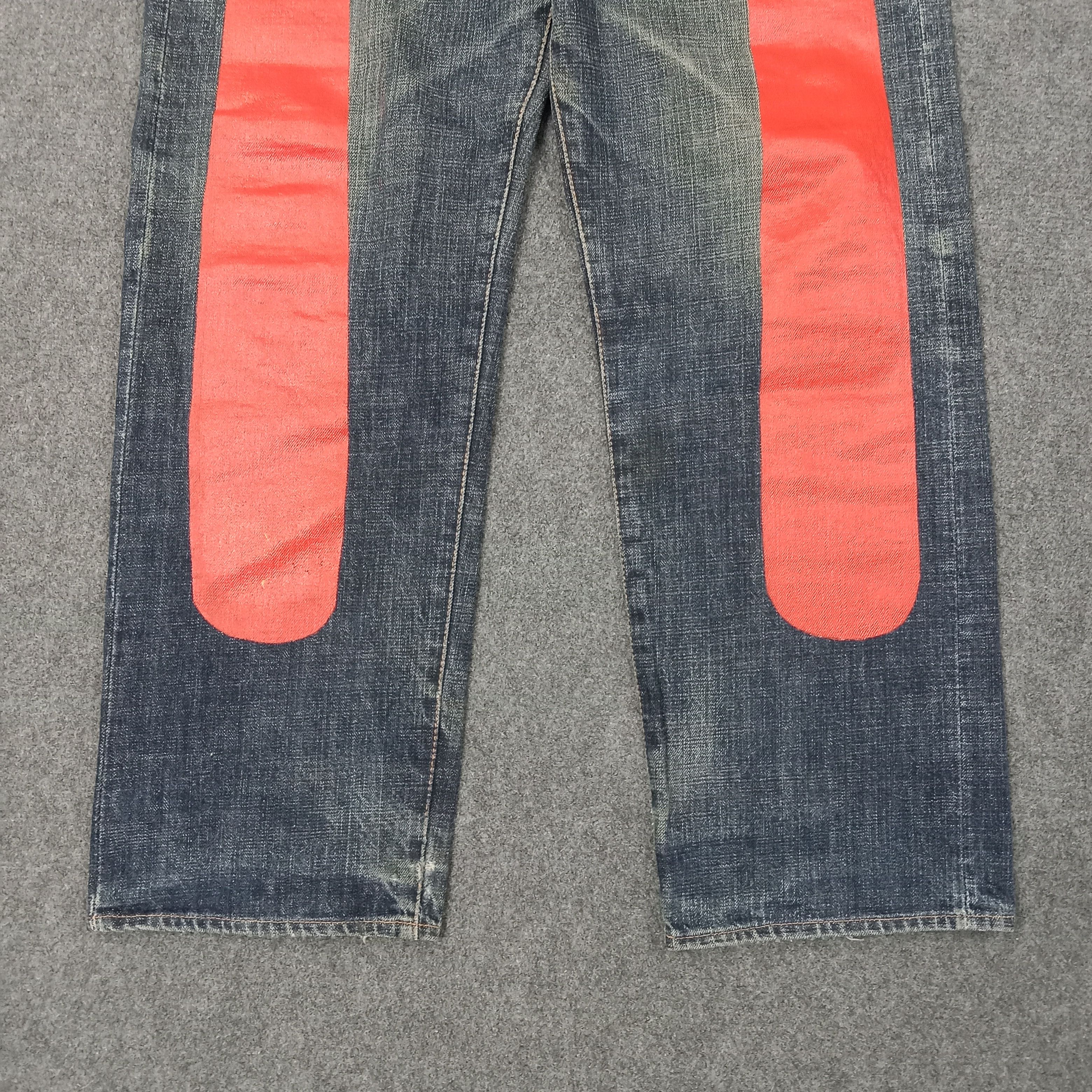 Evisu Evisu Japanese Brand Daicock Custom Art Denim Jeans Size US 30 / EU 46 - 4 Thumbnail