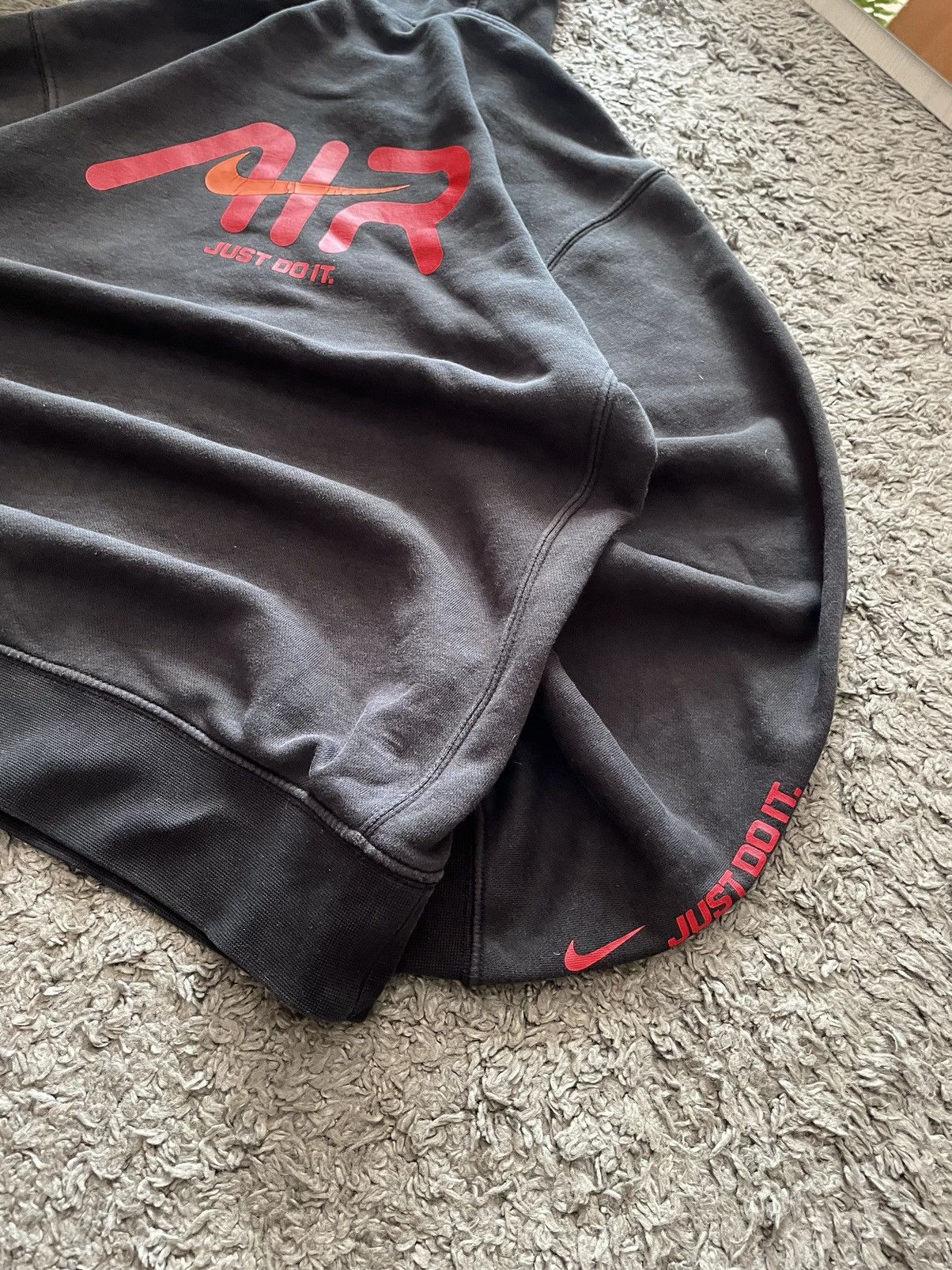 Nike × Vintage Nike Hoodie Streetwear Vintage Big Logo Swoosh Rare Size US M / EU 48-50 / 2 - 5 Thumbnail