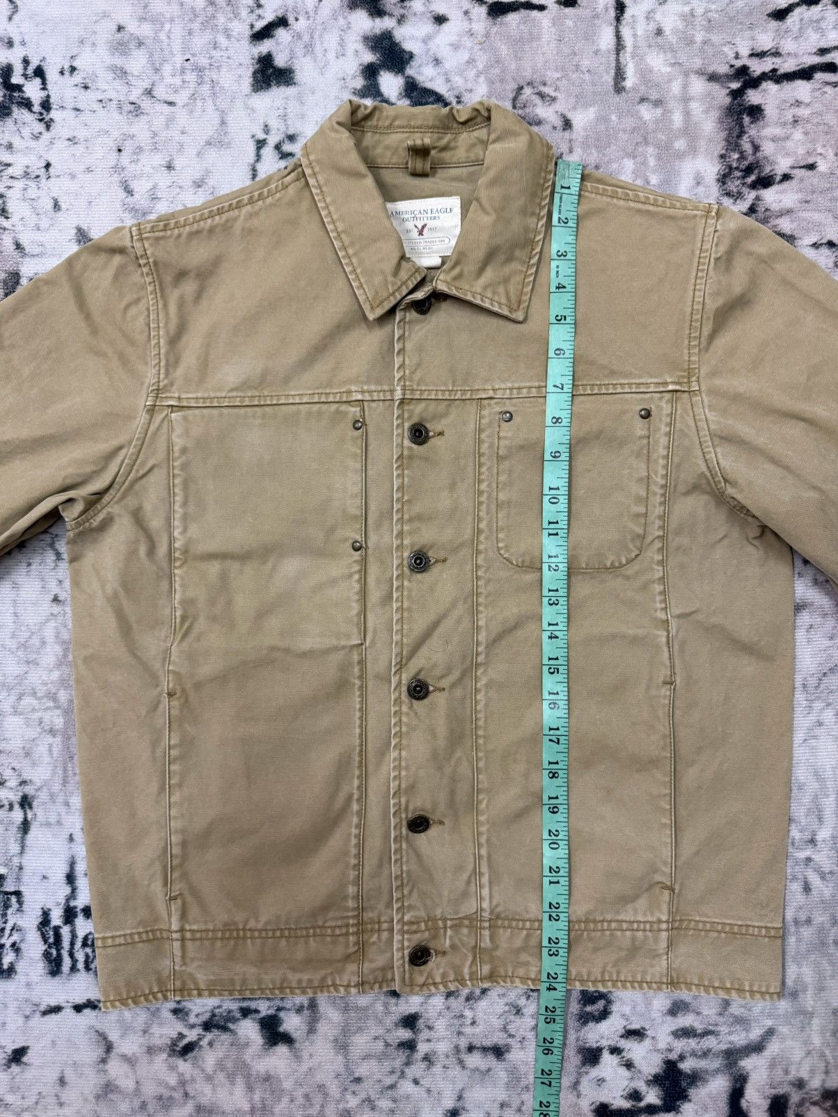 American Eagle Outfitters AMERICAN EAGLES OUTFITTERS KHAKIS WORKER JACKET Size US S / EU 44-46 / 1 - 11 Thumbnail