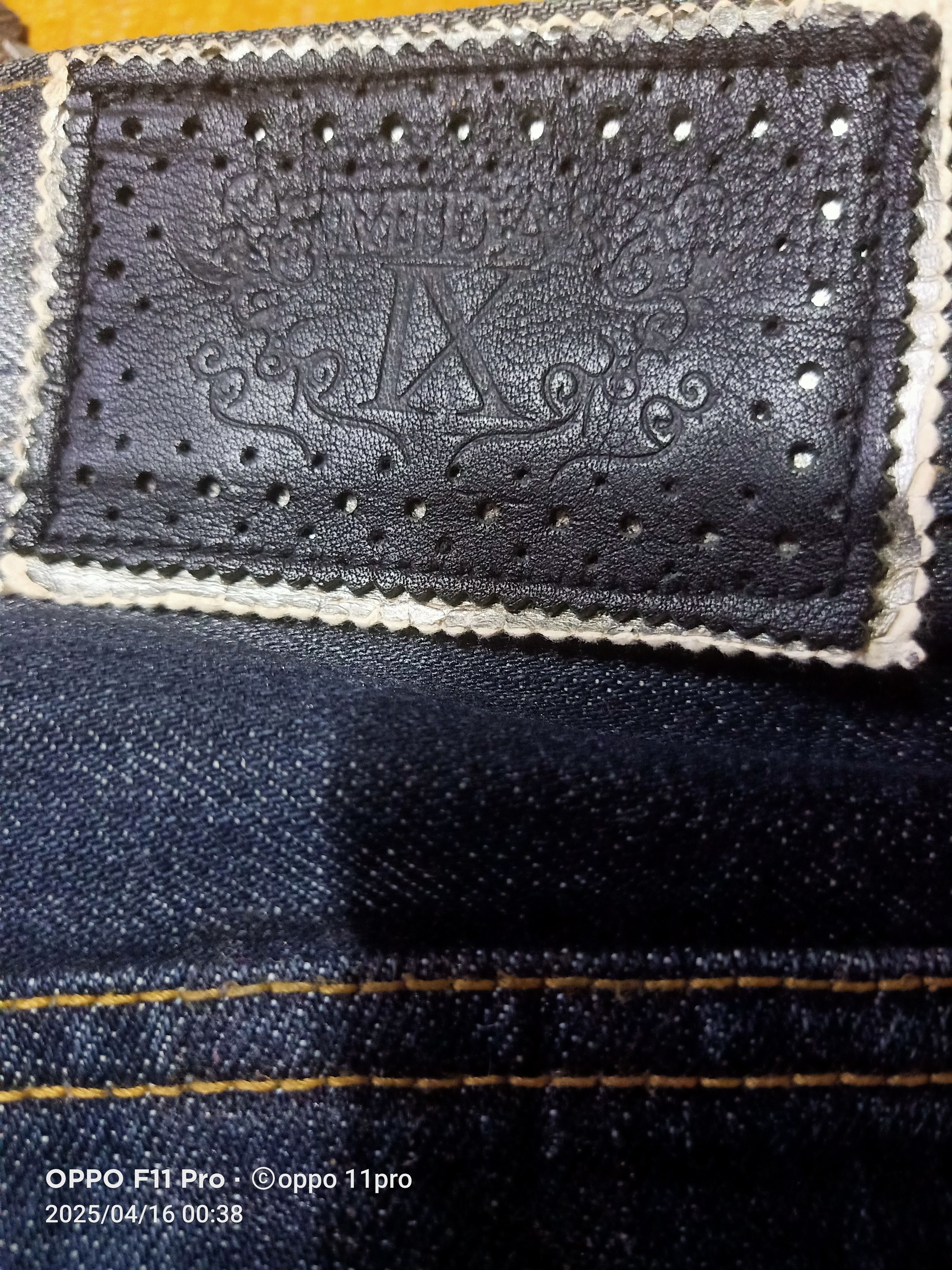 If Six Was Nine × Le Grande Bleu (L.G.B.) Midas 9 XL FlareDenim HoneyCum Design Size US 33 - 16 Thumbnail