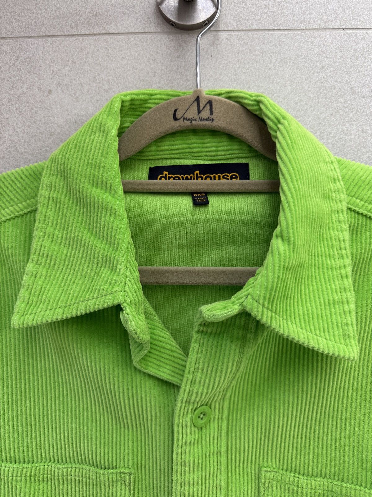 Drew House Drew House Corduroy Green shirt XXS Size XXS / US 00 / IT 34 - 3 Thumbnail