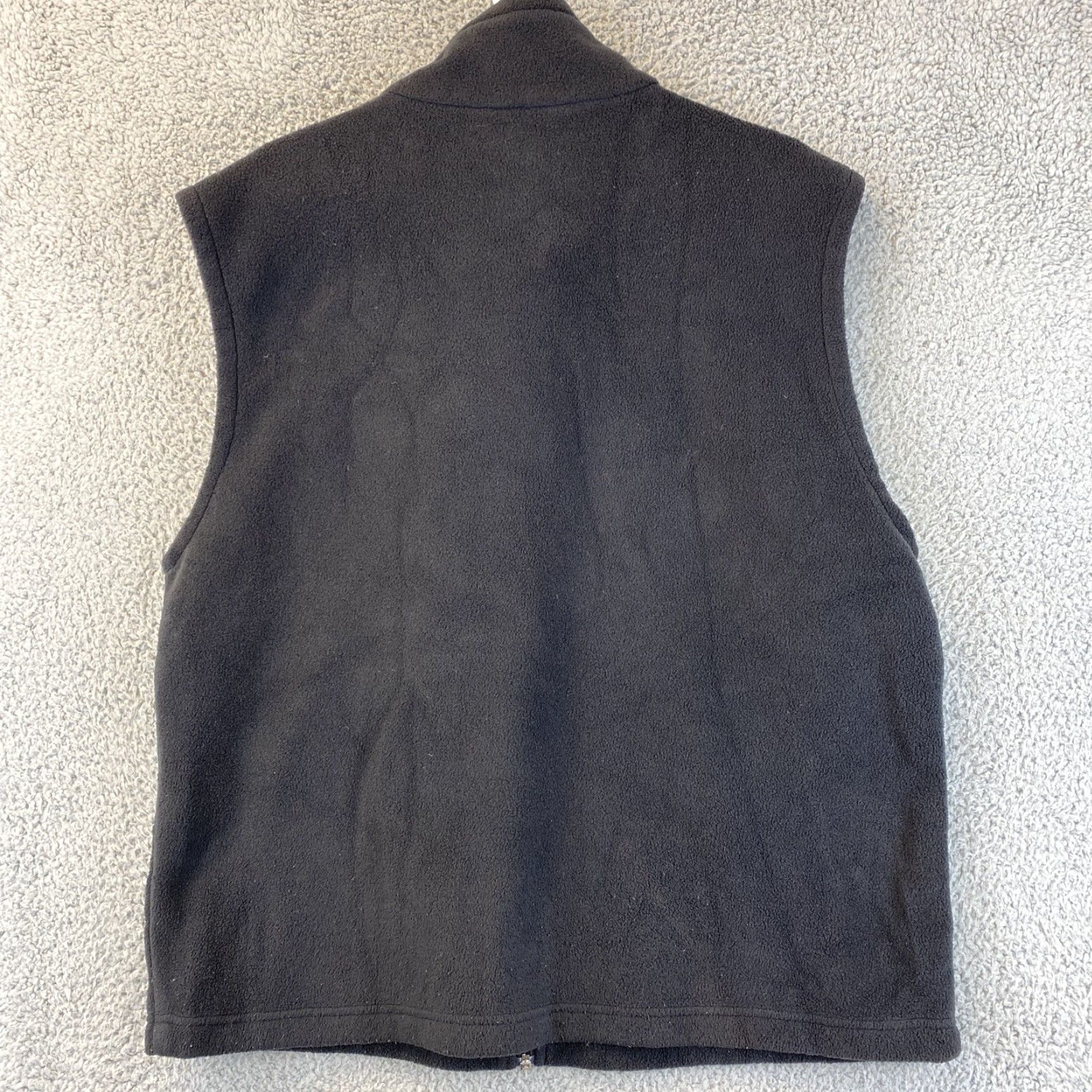 Vintage Columbia Fleece Vest mens size L Black Full Zip Up Pockets High Neck 52-23 Size US L / EU 52-54 / 3 - 6 Thumbnail