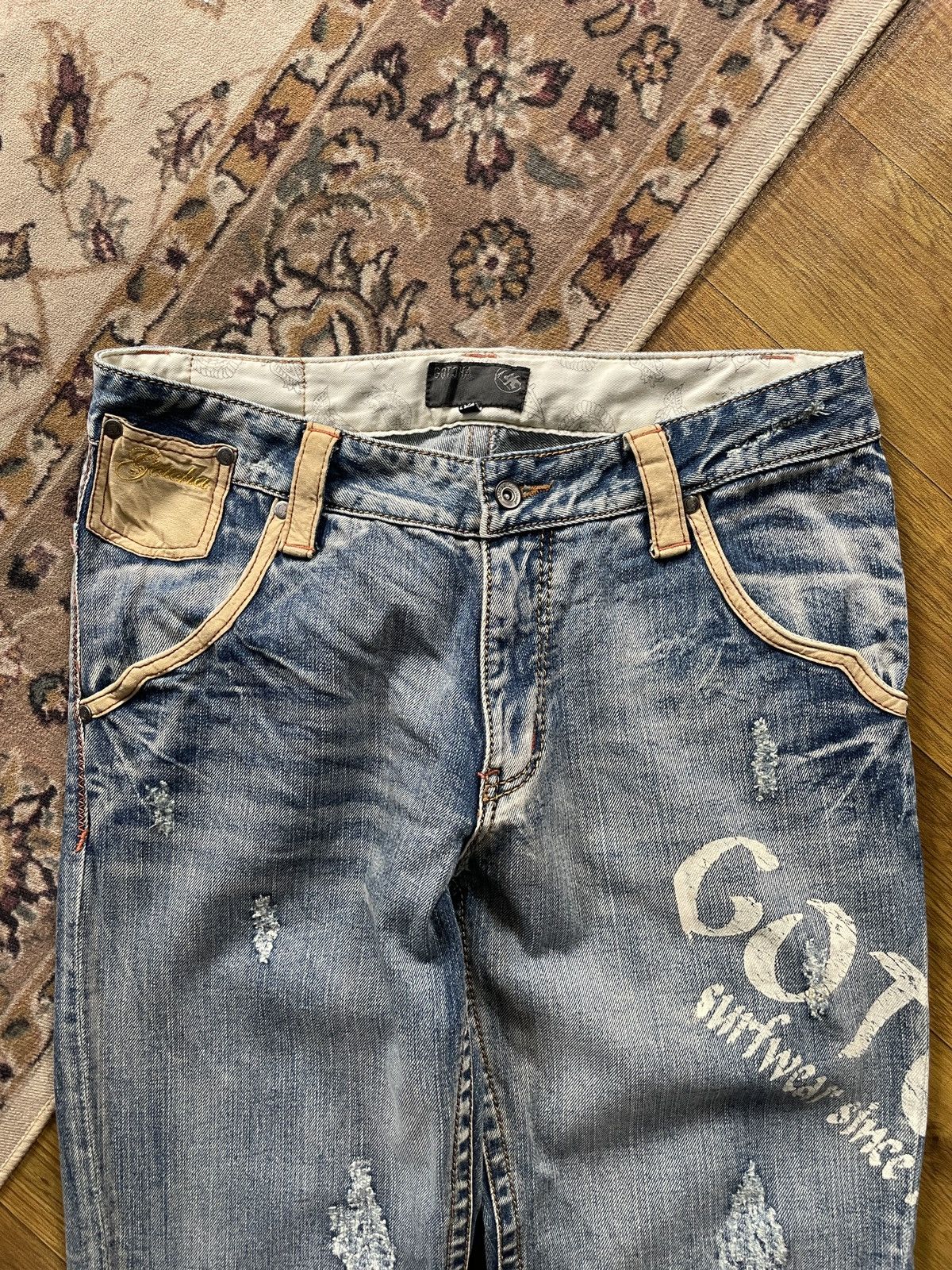 Gotcha × Vintage Vintage Gotcha Surf Baggy Pants Size US 34 / EU 50 - 5 Thumbnail