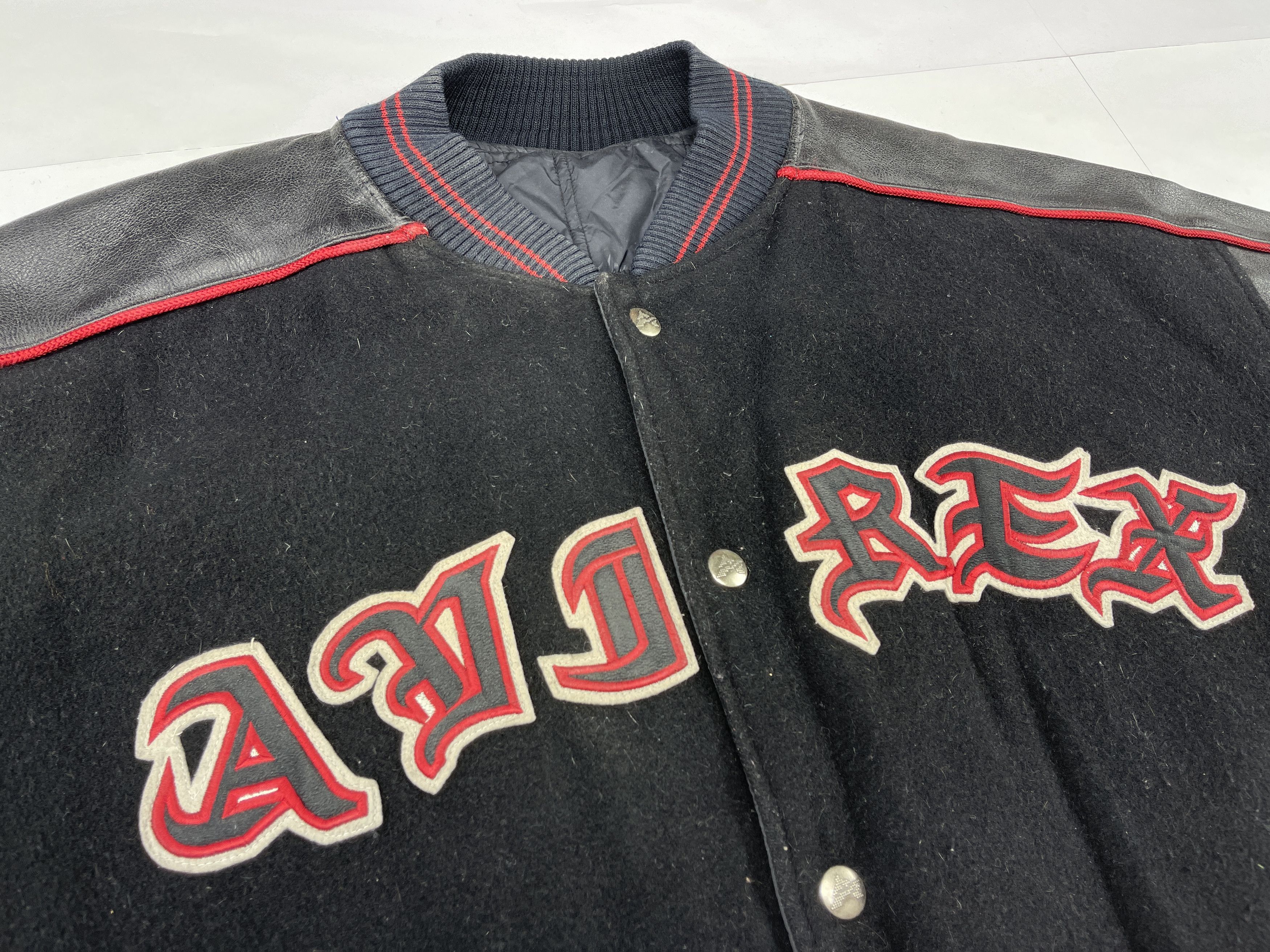 Avirex AVIREX jacket, wool vintage 90s hip hop 1990s hip hop XL Size US XL / EU 56 / 4 - 17 Thumbnail
