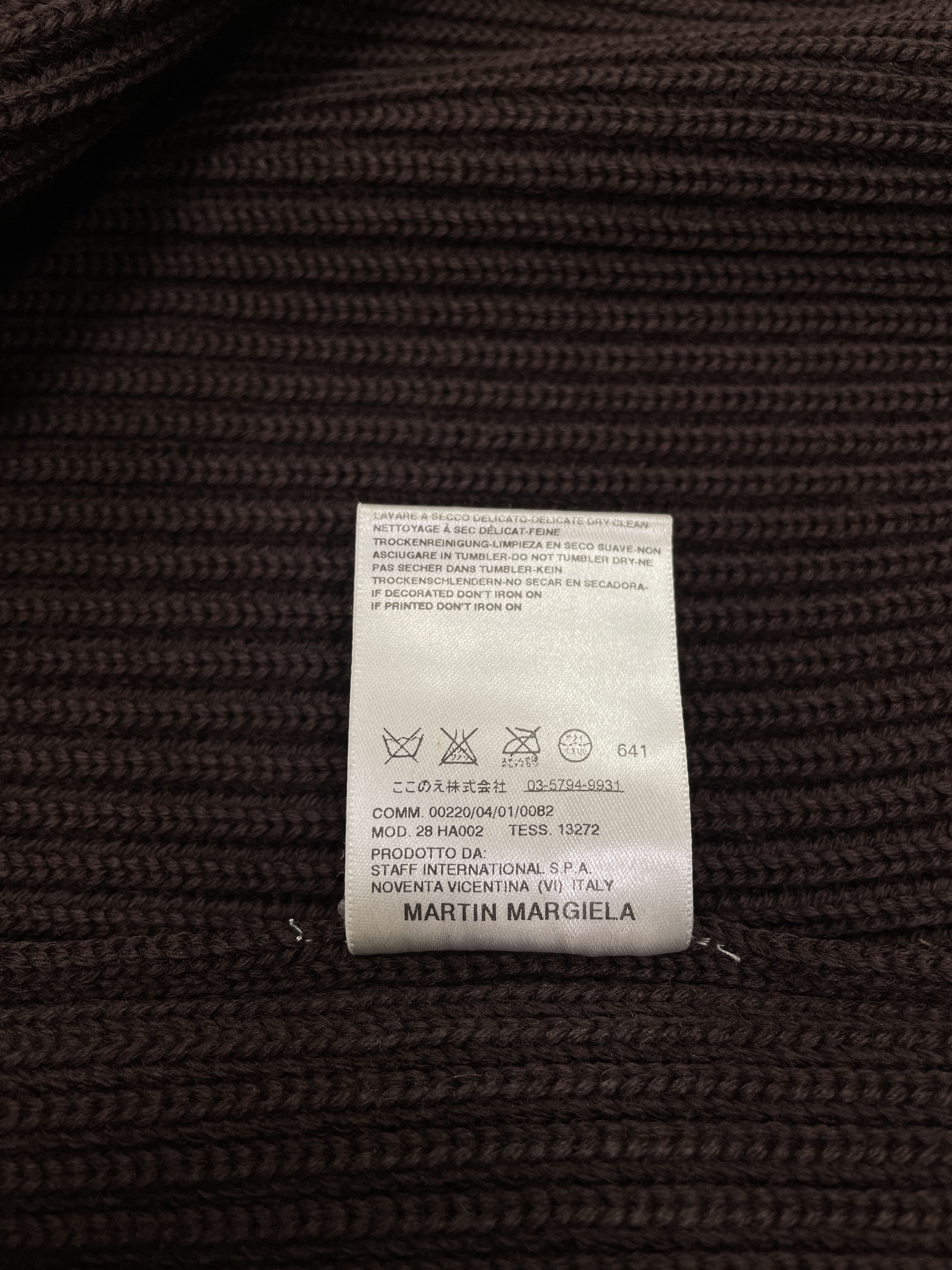 Maison Margiela Martin Margiela Camionneur Knit Size US S / EU 44-46 / 1 - 7 Thumbnail