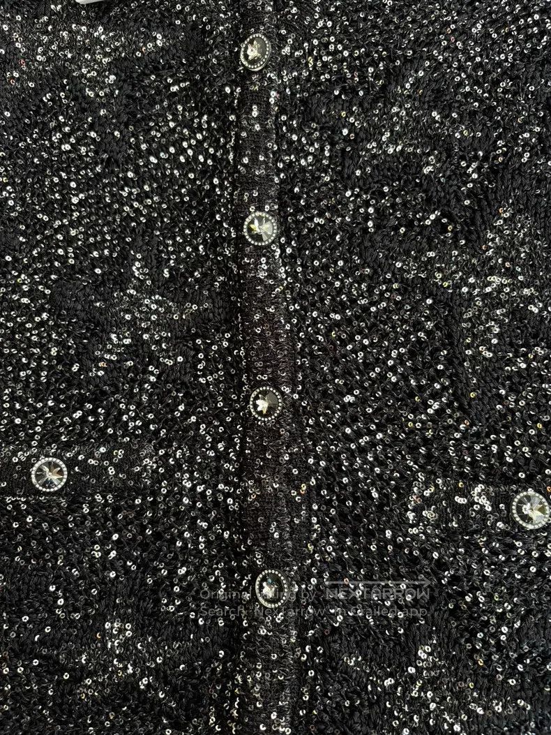 Chanel Chanel Early Spring Vacation Sequin Star Knitted Cardigan Size XXS / US 00 / IT 34 - 4 Thumbnail