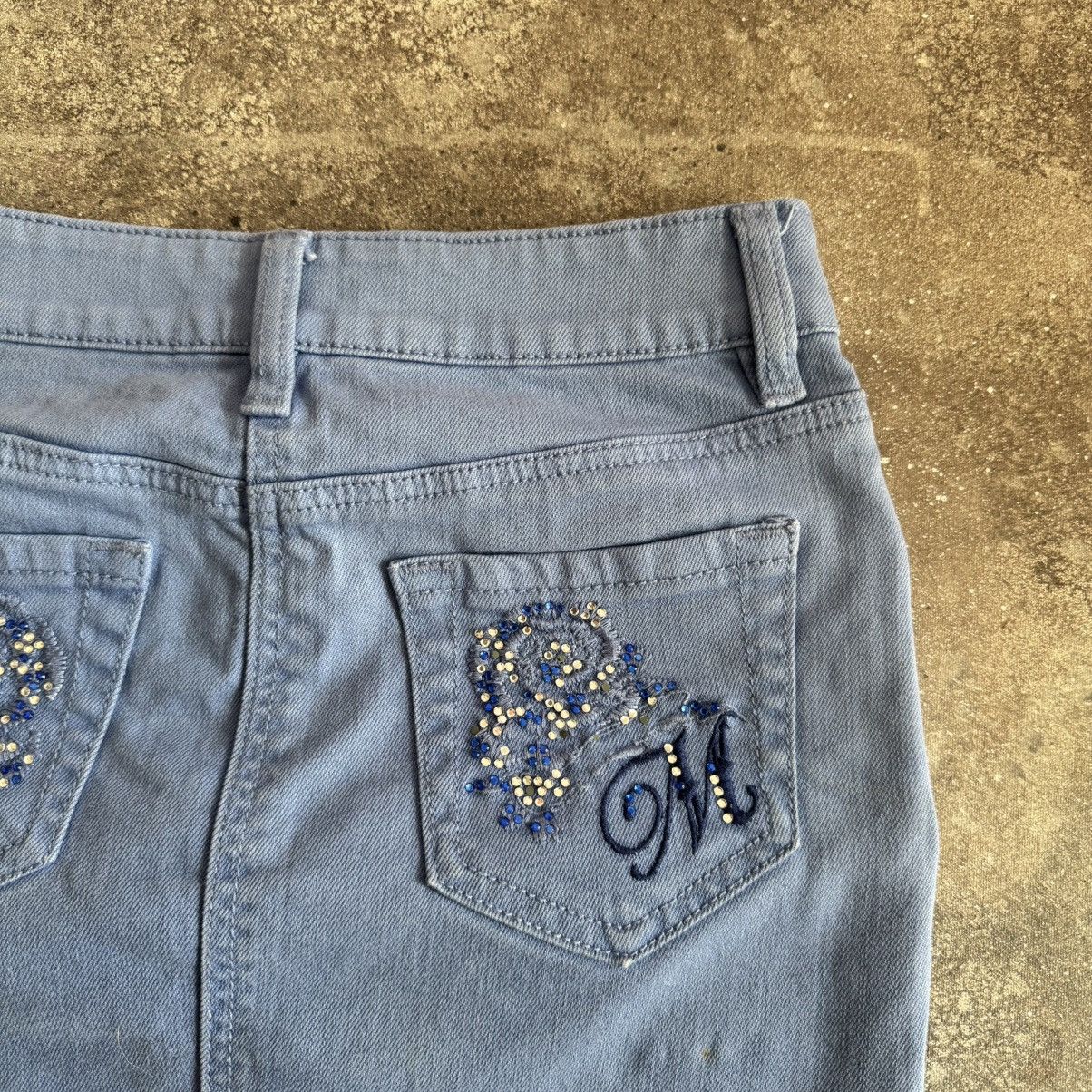 Hysteric Glamour × Morgan De Toi × Vintage Morgan de Toi Vintage 2000’s Aesthetic Y2K Mini Skirt Size 26" / US 2 / IT 38 - 5 Thumbnail