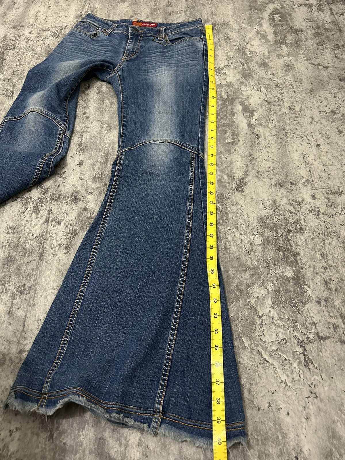 14th Addiction × If Six Was Nine × Le Grande Bleu (L.G.B.) Araora Jeans Bell Buttom Flare Pants Size US 27 - 22 Thumbnail