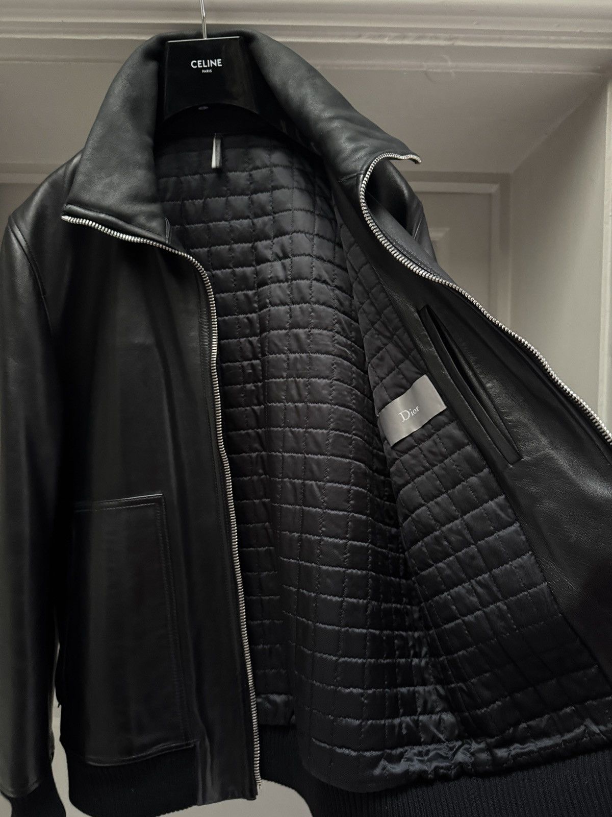 Dior Dior Homme Leather Jacket in Black size IT 50 Size US M / EU 48-50 / 2 - 7 Thumbnail