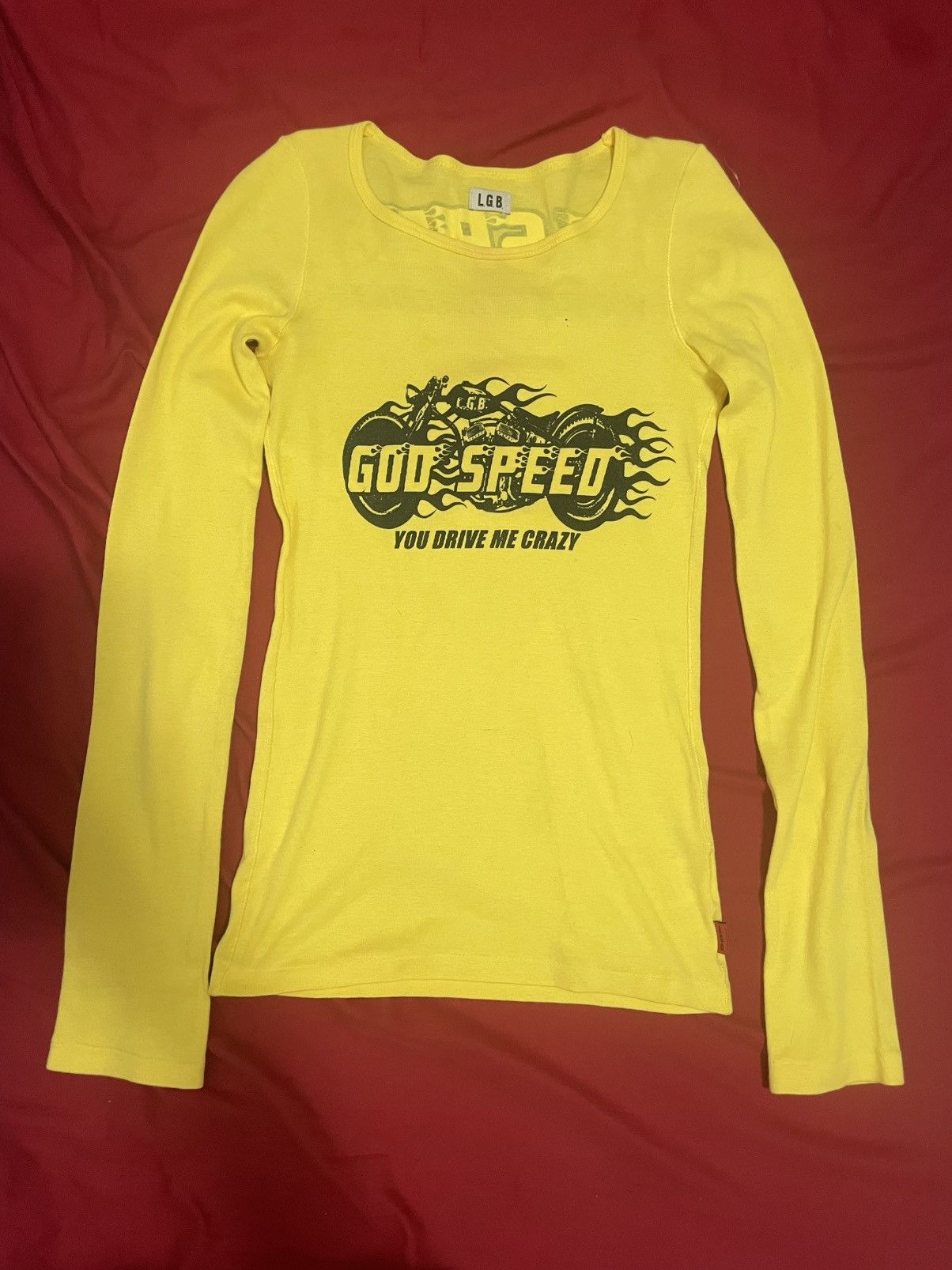 L.G.B. Le Grand Bleu Yellow God Speed Longsleeve