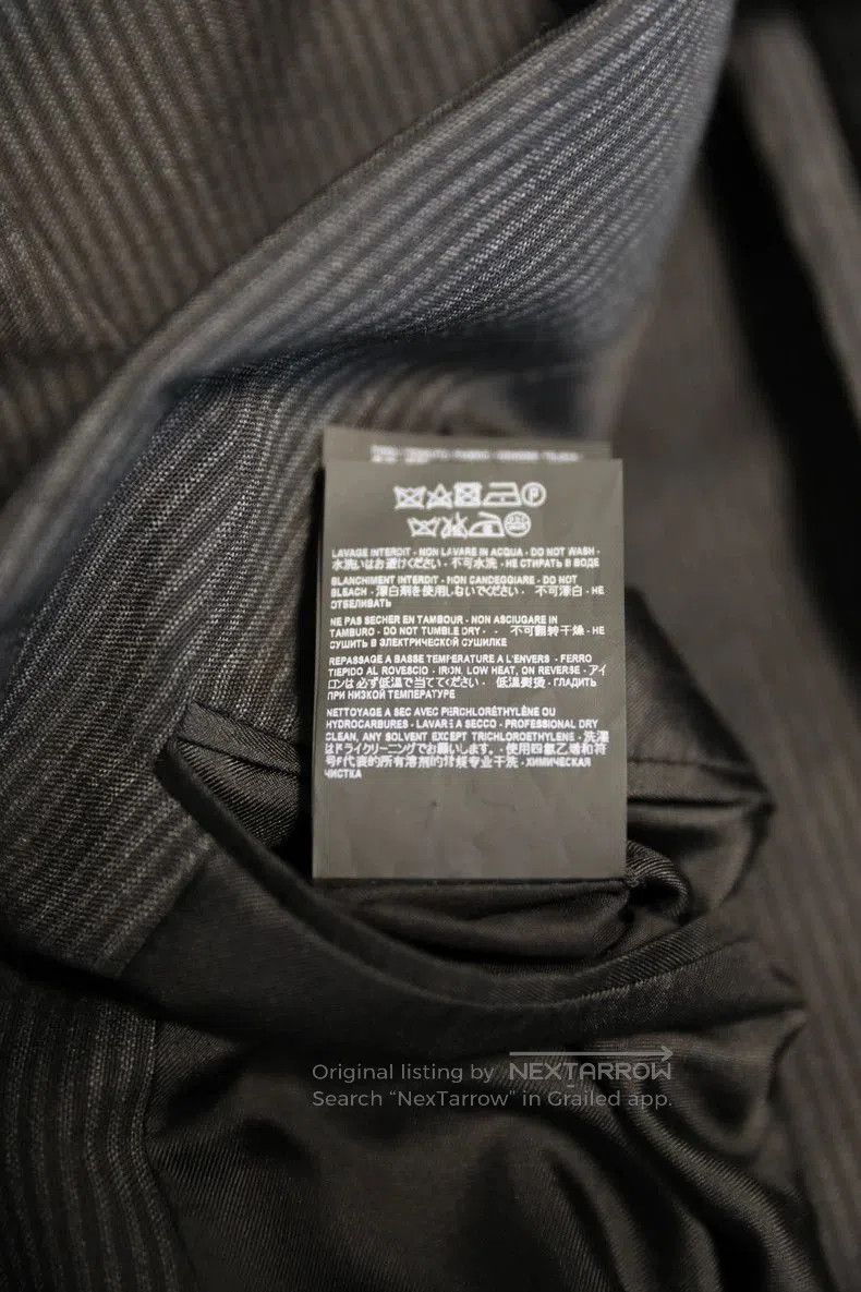 Saint Laurent Paris Saint Laurent Wool Mohair Blazer. Size US L / EU 52-54 / 3 - 7 Thumbnail