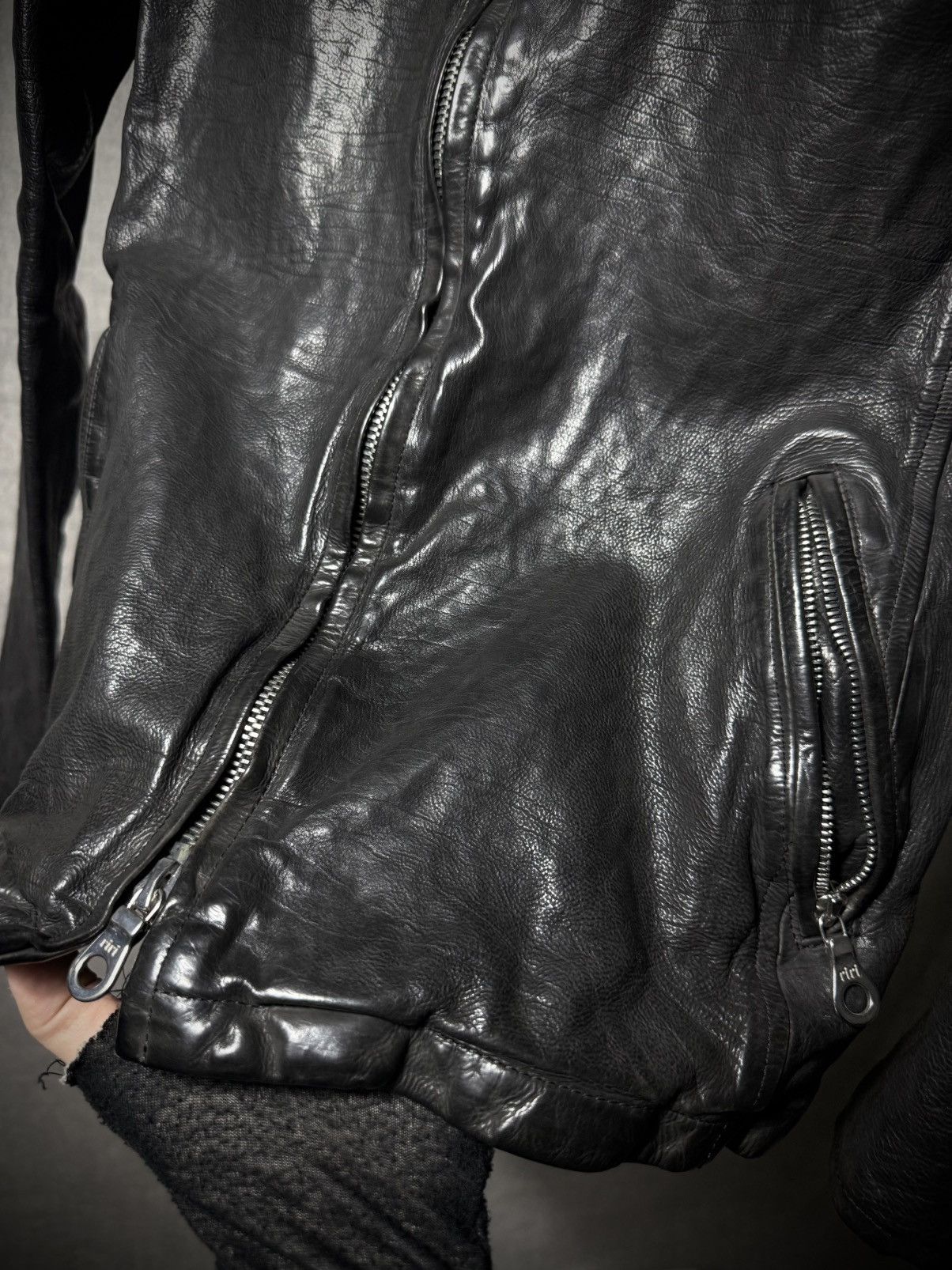 Isamu Katayama Backlash Isamu Katayama Backlash Garment Dyed Single Riders Jacket Size US S / EU 44-46 / 1 - 6 Thumbnail