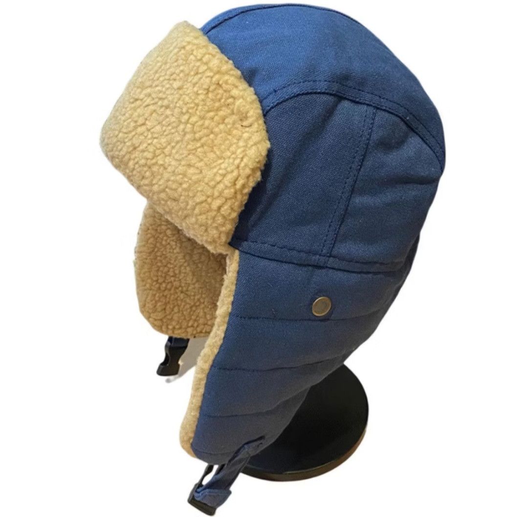 PPFM 💥Aviator cap blue windproof bomber hat Size ONE SIZE - 1 Preview