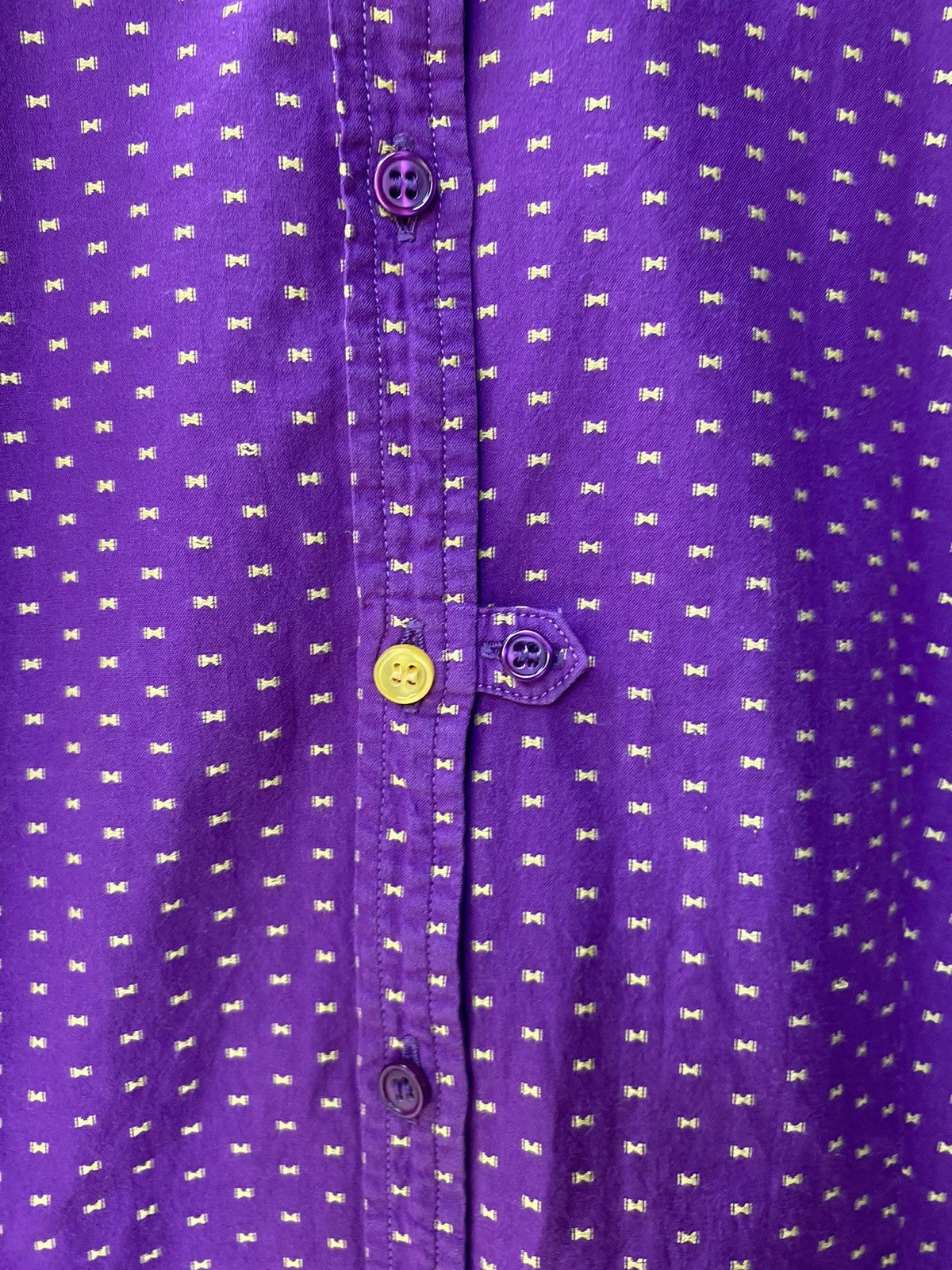 Paul Smith Paul Smith black label purple shirt Size S / US 4 / IT 40 - 14 Thumbnail