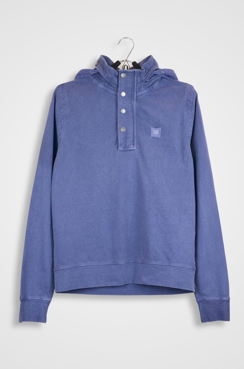 C.P. Company C.P. Company Half Zip Pullover w/ Hidden Hood Size M Size US M / EU 48-50 / 2 - 1 Thumbnail
