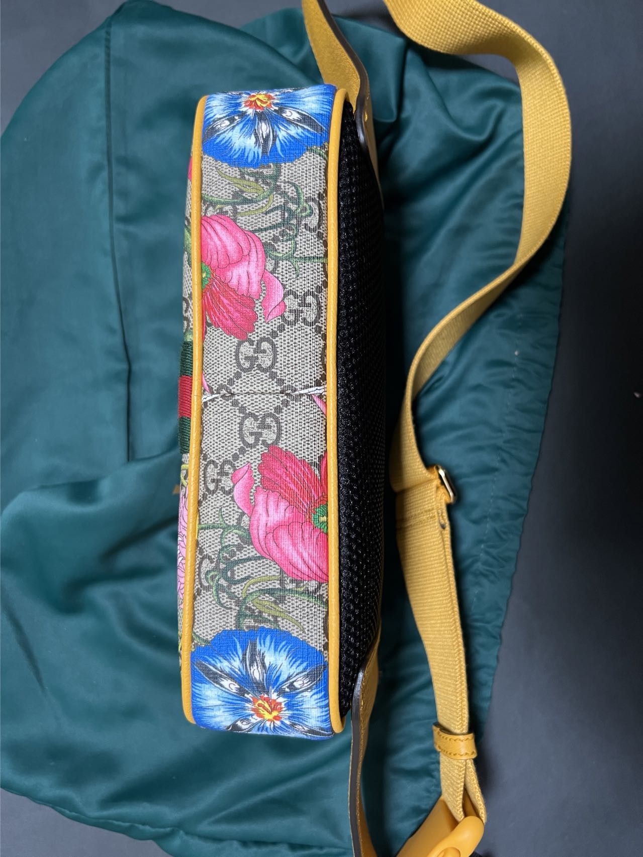 Gucci gucci GG Supreme Monogram Flora Ophidia Belt Bag Multicolor Size ONE SIZE - 4 Thumbnail