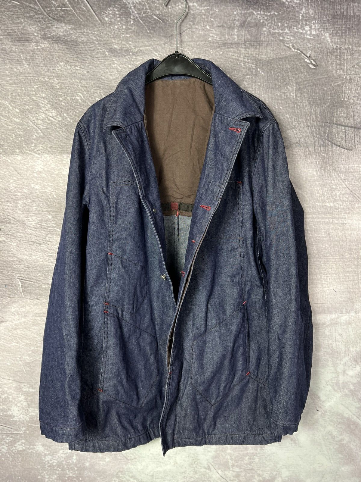 Marithe + Francois Girbaud Marithe Francois Girbaud Denim Multipocket Jacket Size US M / EU 48-50 / 2 - 2 Thumbnail