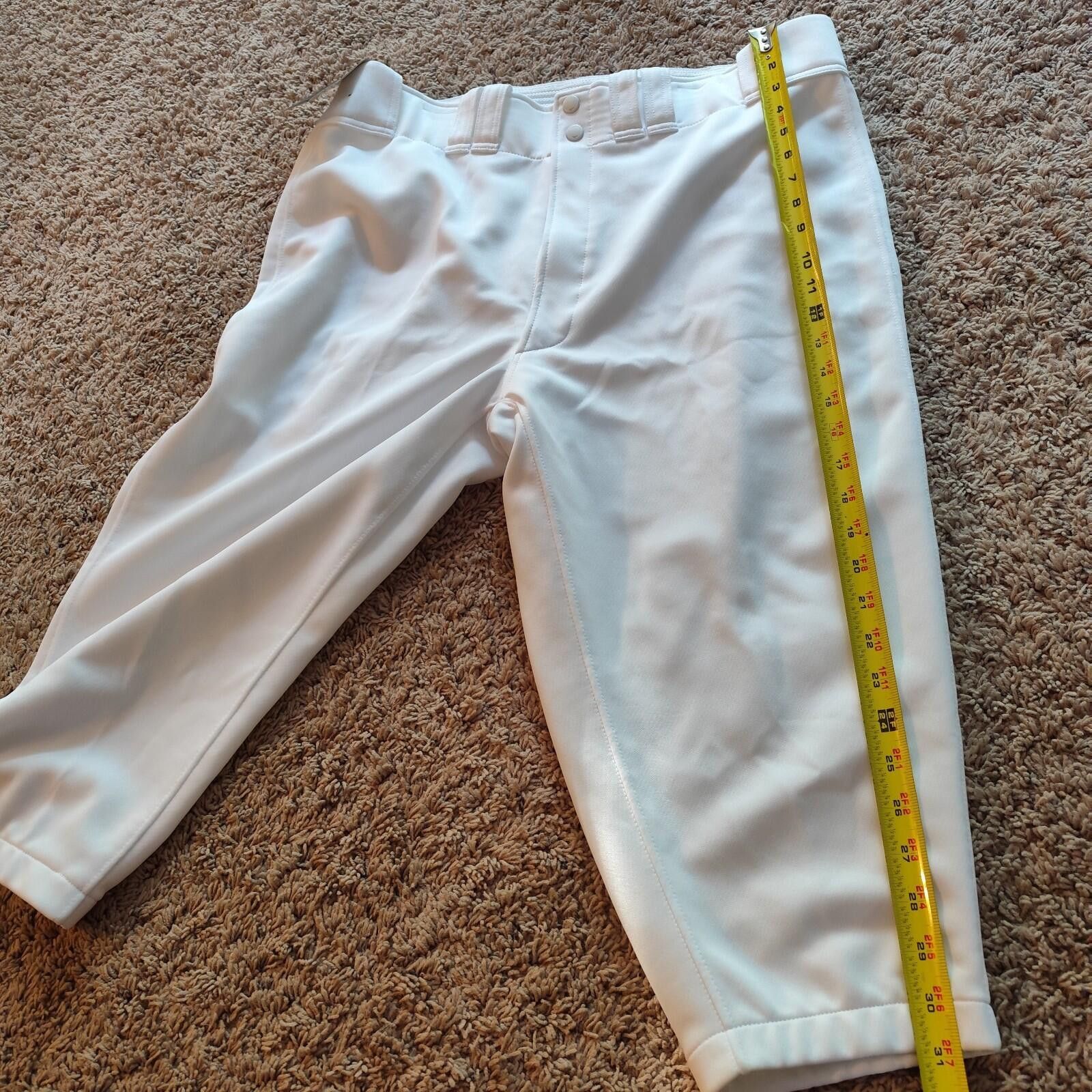 Mizuno Mizuno Baseball Short Pants Adult White Size XXL Size ONE SIZE - 11 Thumbnail