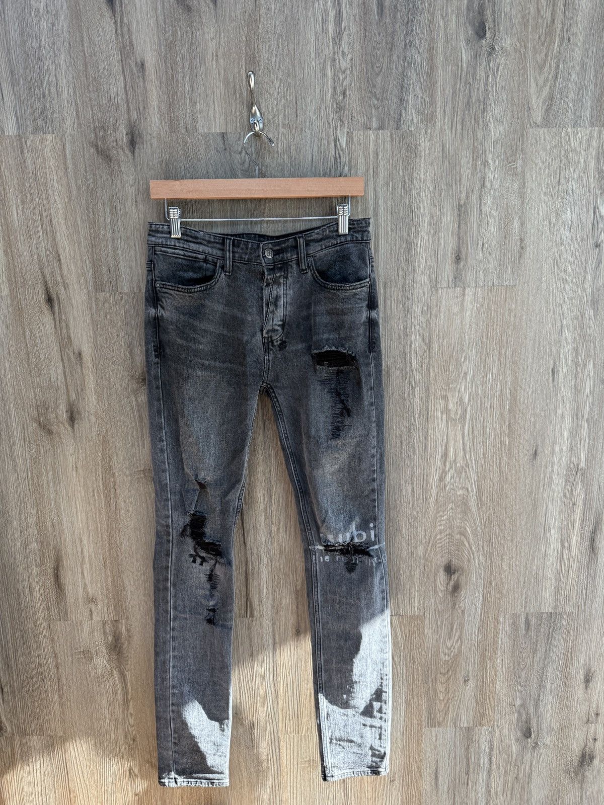 Ksubi Ksubi Grey Denim Jeans Size US 30 / EU 46 - 1 Thumbnail