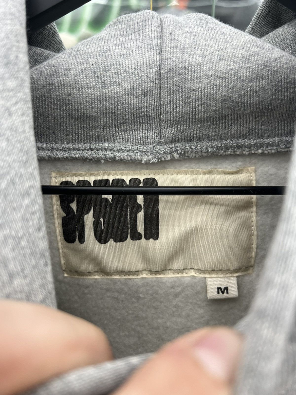 Sp5der Sp5der beluga hoodie dark grey heather Size US M / EU 48-50 / 2 - 3 Thumbnail
