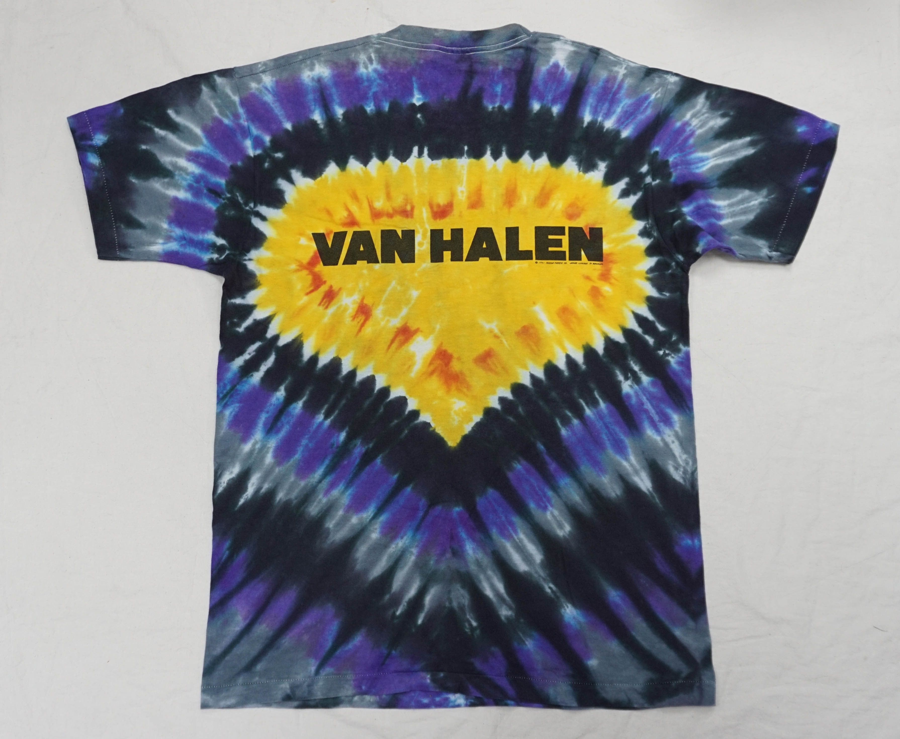 Band Tees × Liquid Blue × Vintage 90's Van Halen ''For Unlawful Carnal Knowledge' T-Shirt Size US XL / EU 56 / 4 - 6 Thumbnail