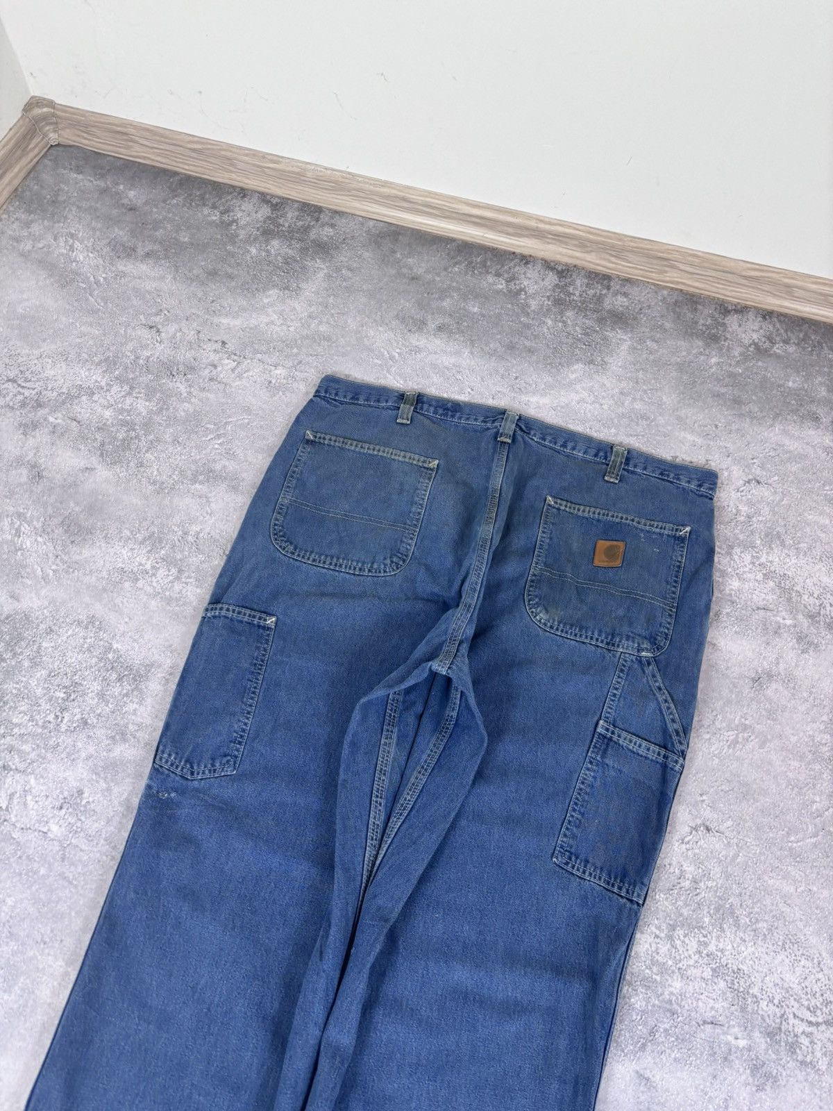 Carhartt Carhartt Men’s Denim Jeans Dungaree Fit USA Workwear Size US 38 / EU 54 - 5 Thumbnail