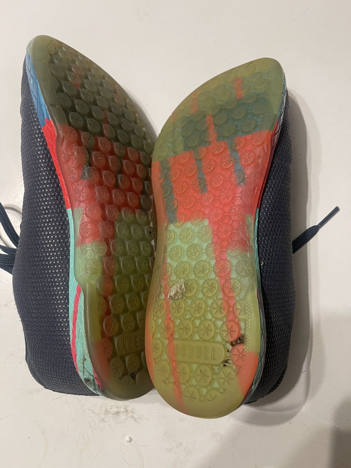 Other NOBULL Navy Blue Sole Lightning Trainer Sneakers Size US 8.5 / IT 38.5 - 9 Thumbnail