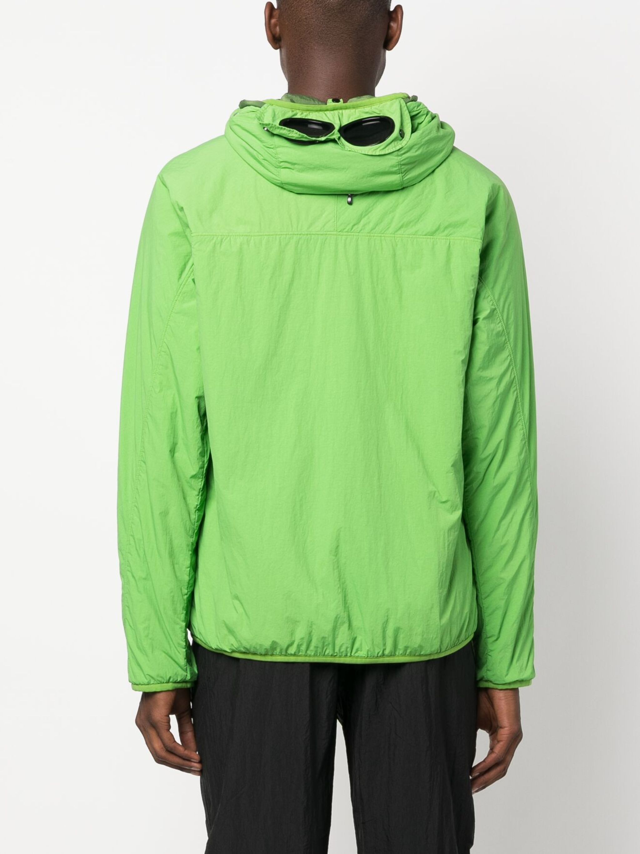 C.P. Company o1y1224 Logo Hooded Jacket in Green Size US M / EU 48-50 / 2 - 4 Thumbnail