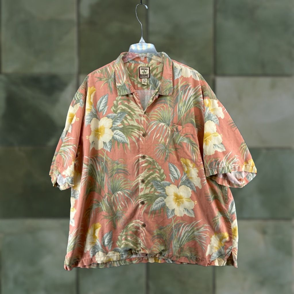 Tommy Bahama Tommy Bahama 2XL Mens Silk Floral Camp Shirt | Tropical Button-Up | Short Sleeve | Multicolor Size US XXL / EU 58 / 5 - 1 Thumbnail