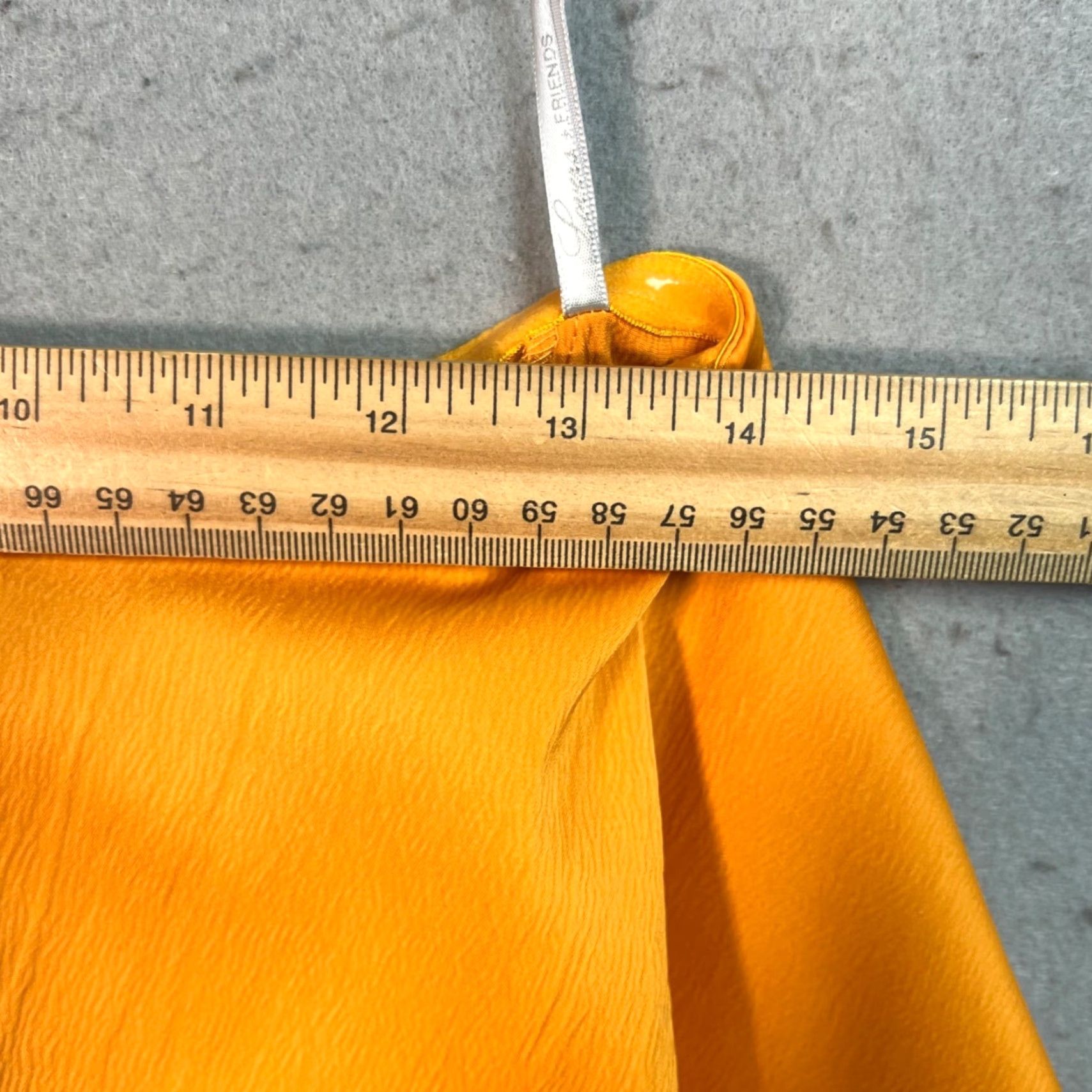 Vintage VINTAGE Lovers + Friends Dress Womens XS Off-Shoulder Orange Wrap Dress Size XS / US 0-2 / IT 36-38 - 5 Thumbnail
