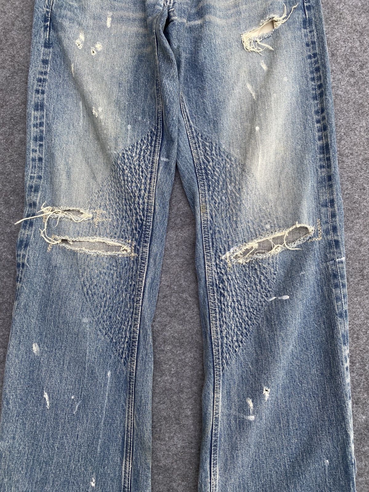 Japanese Brand × PPFM Vintage unbrad selvage denim Size US 33 - 3 Thumbnail