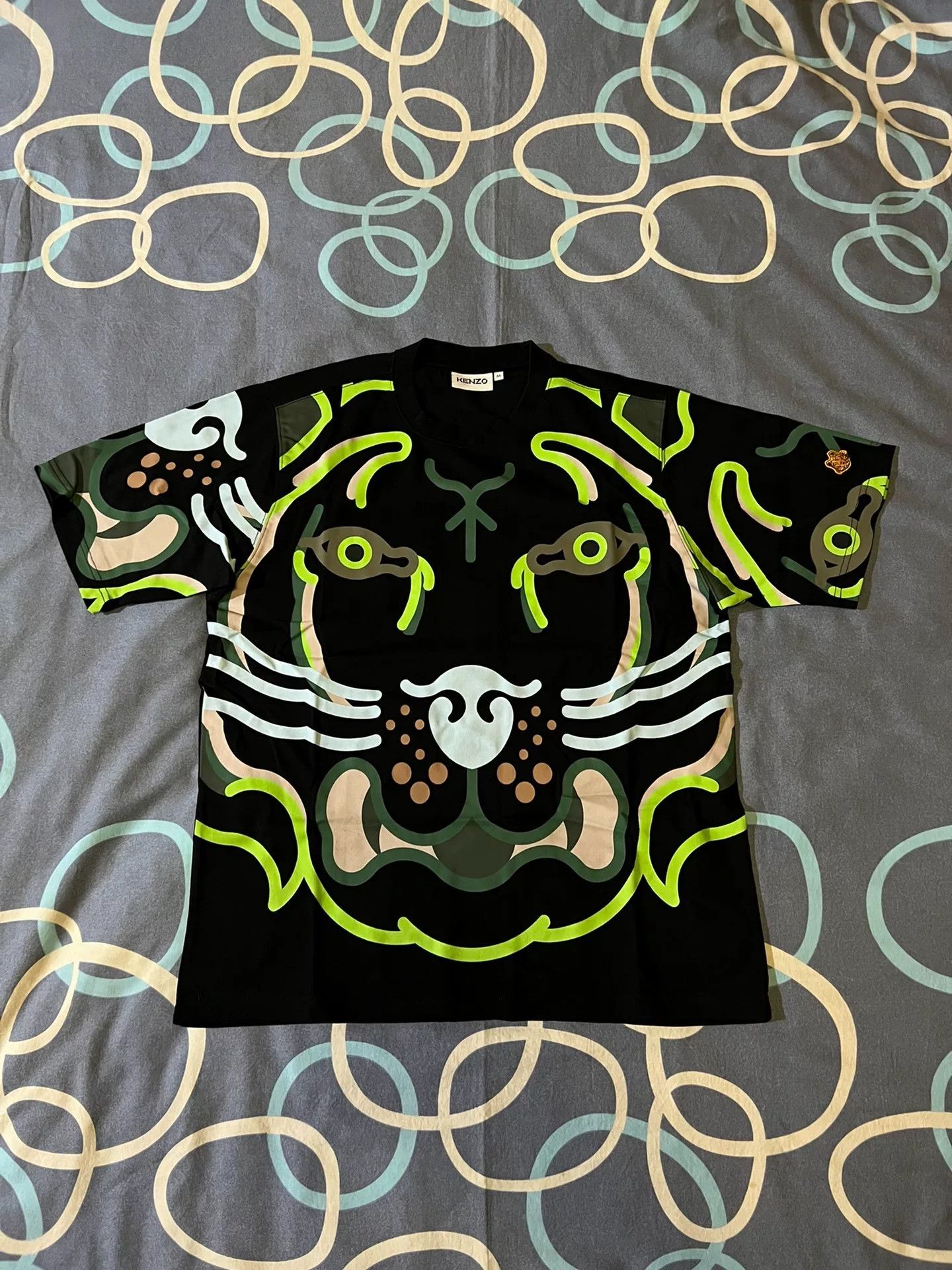 Kenzo Kenzo Crayon Tiger Sketch T-shirt Size US M / EU 48-50 / 2 - 1 Thumbnail